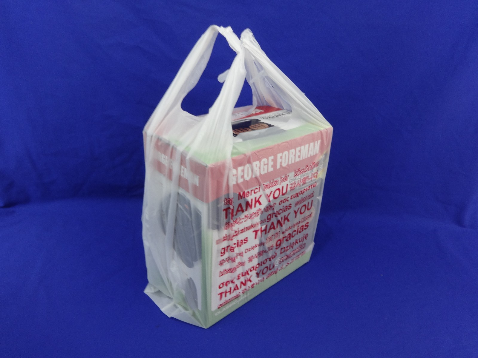 Multi Language THANK YOU T-Shirt Bags 11.5″ x 6″ x 20.5″ Plastic Retail Shopping