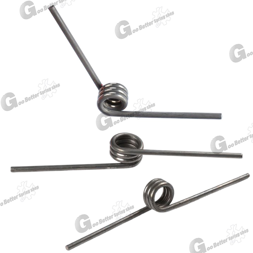 Torsion Spring 3-9 Coil (10 pcs), 1.2mm Wire dia, 6 ~ 12mm OD, Left spring Steel