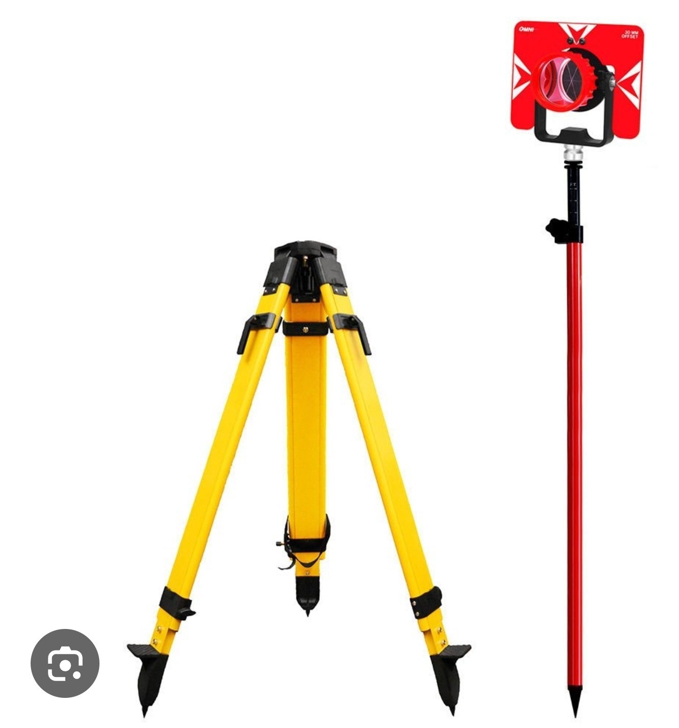 Surveying Instruments: Nikon DTM Total Station, Prisms, Charger, Batteries Case