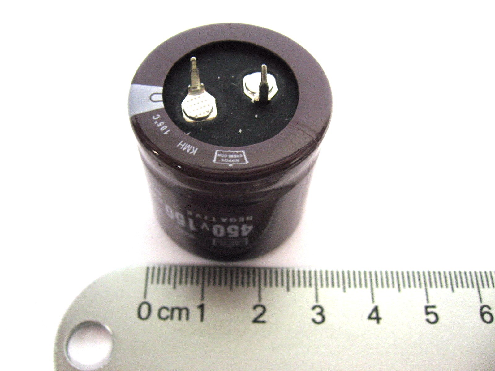 150uF 450V (2x) Electrolytic Capacitors 450V 150uF Volume 30×30 mm