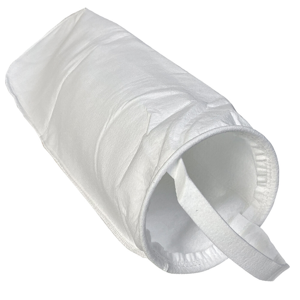 Lot of 10 pcs PRM Polyester Felt Liquid Filter Bag 304 SS Ring 100 Micron Size 2