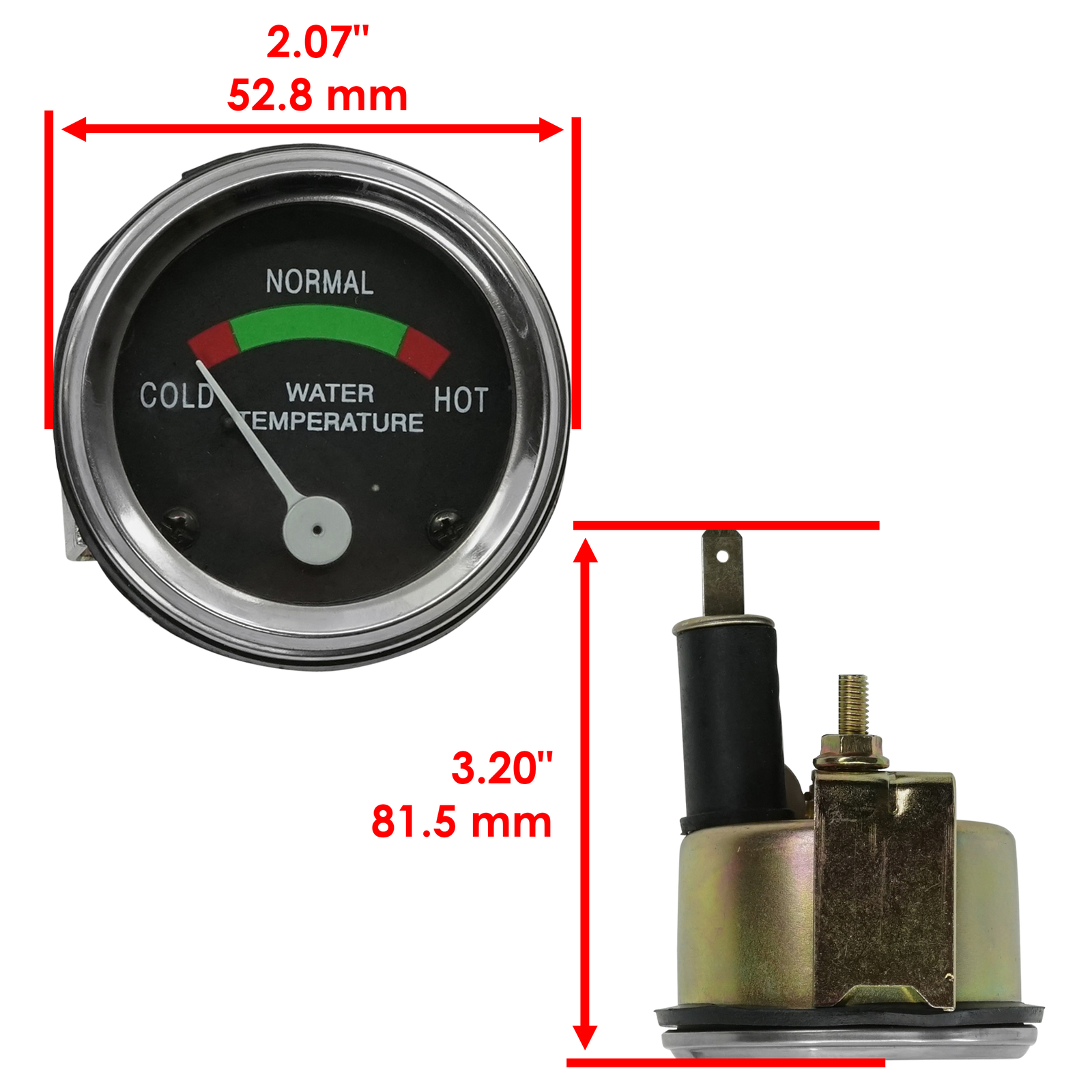 Tachometer Amp Oil Gauge For Massey Ferguson 88 Super 90135 150 165 175 180 MF20