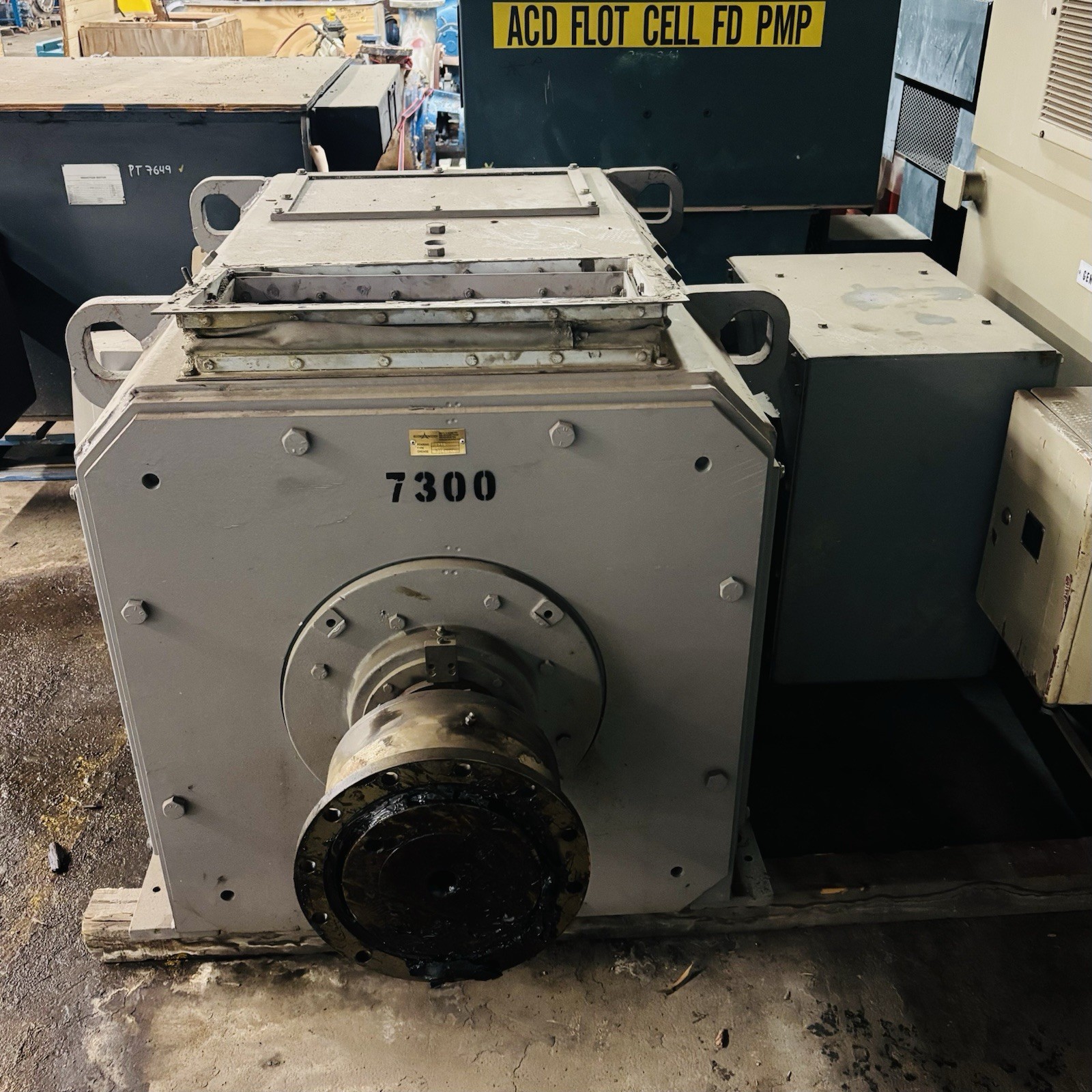 GE KINAMATIC 300 HP CD4460 DC Motor 500V 630/1500RPM SPFG-SV