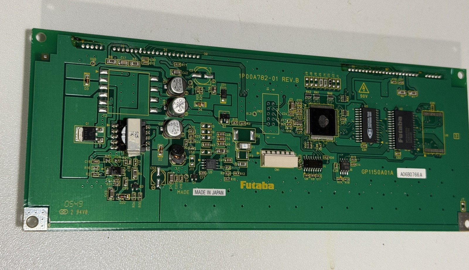 1pc used FUTABA IP00A782-01 REV B GP1150A01A Vacuum Fluorescent Display B04-1