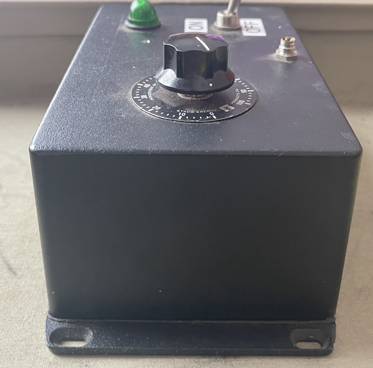 Staco Energy Products 221-B Variable Transformer – Enclosure Mounted – Works