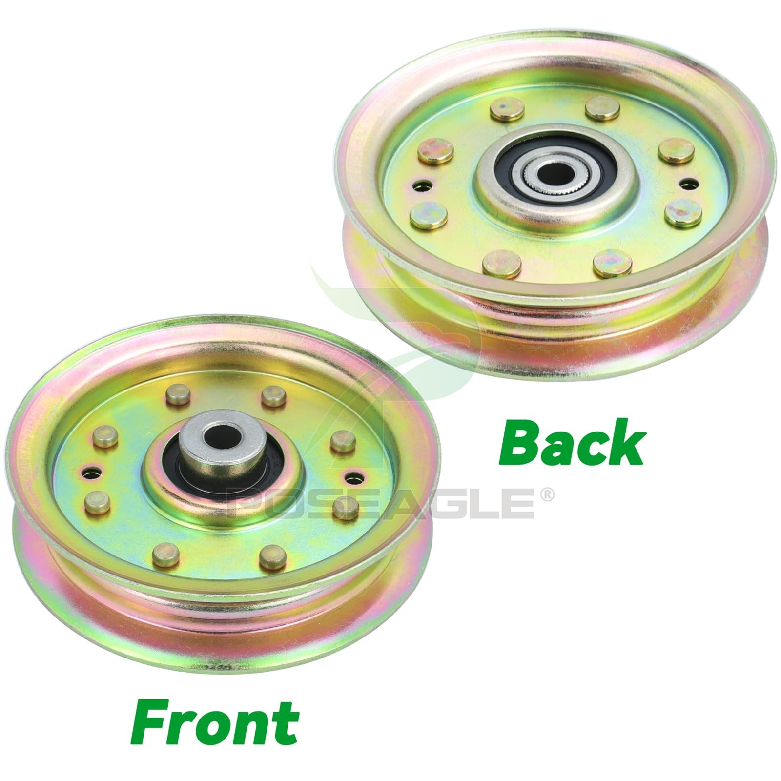 POSEAGLE 2 Pack 175820 Idler Pulley Replaces A10 2×175820, 2×175820