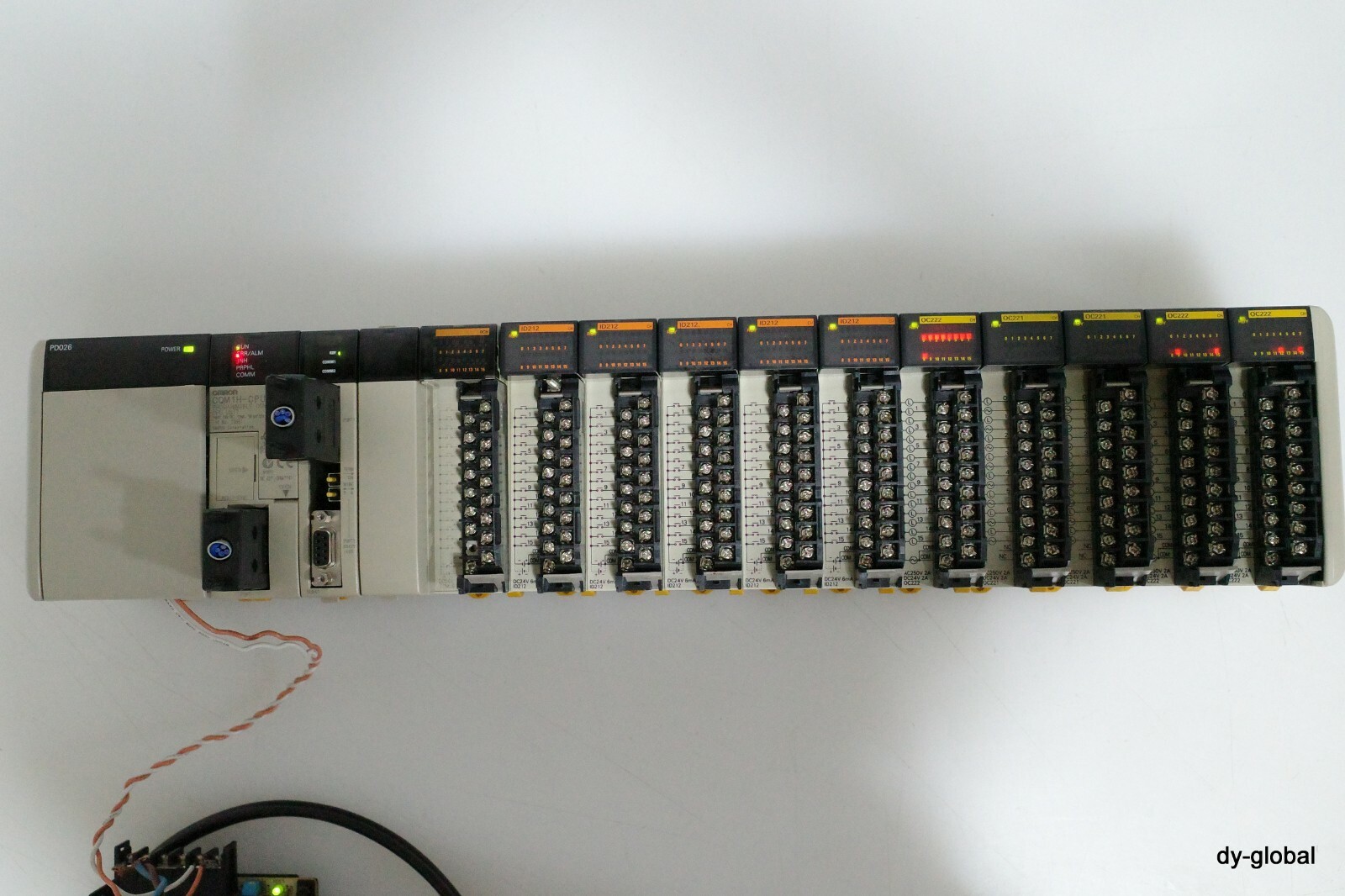 OMRON Used CQM1H-CPU51 CPU UNIT little discolored PLC-I-723-2=9L23