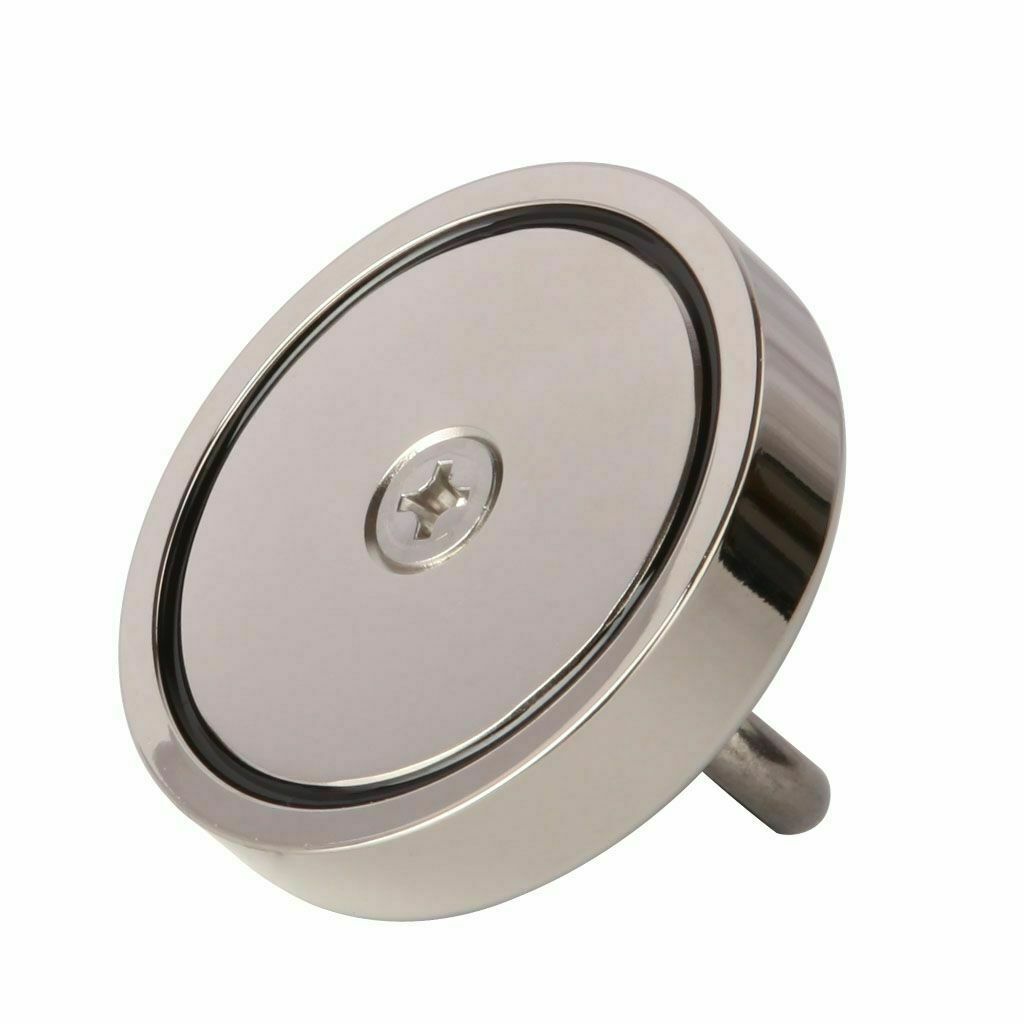 600 LBS PULL FORCE FISHING MAGNET HEAVY DUTY STRONG NEODYMIUM MAGNET US