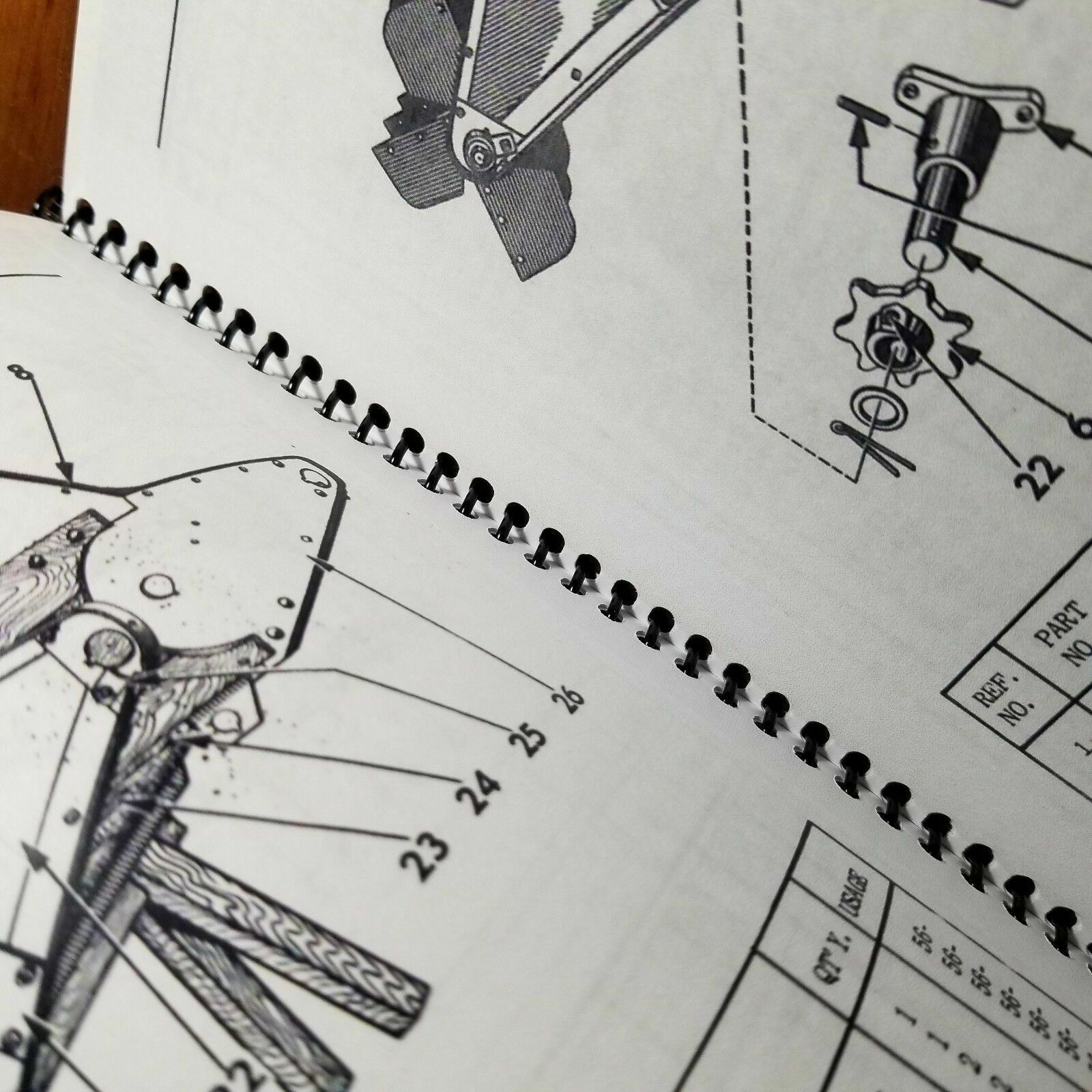 George White K-56 K-95S Manure Spreader Parts List Catalog Manual C-623N 7/56