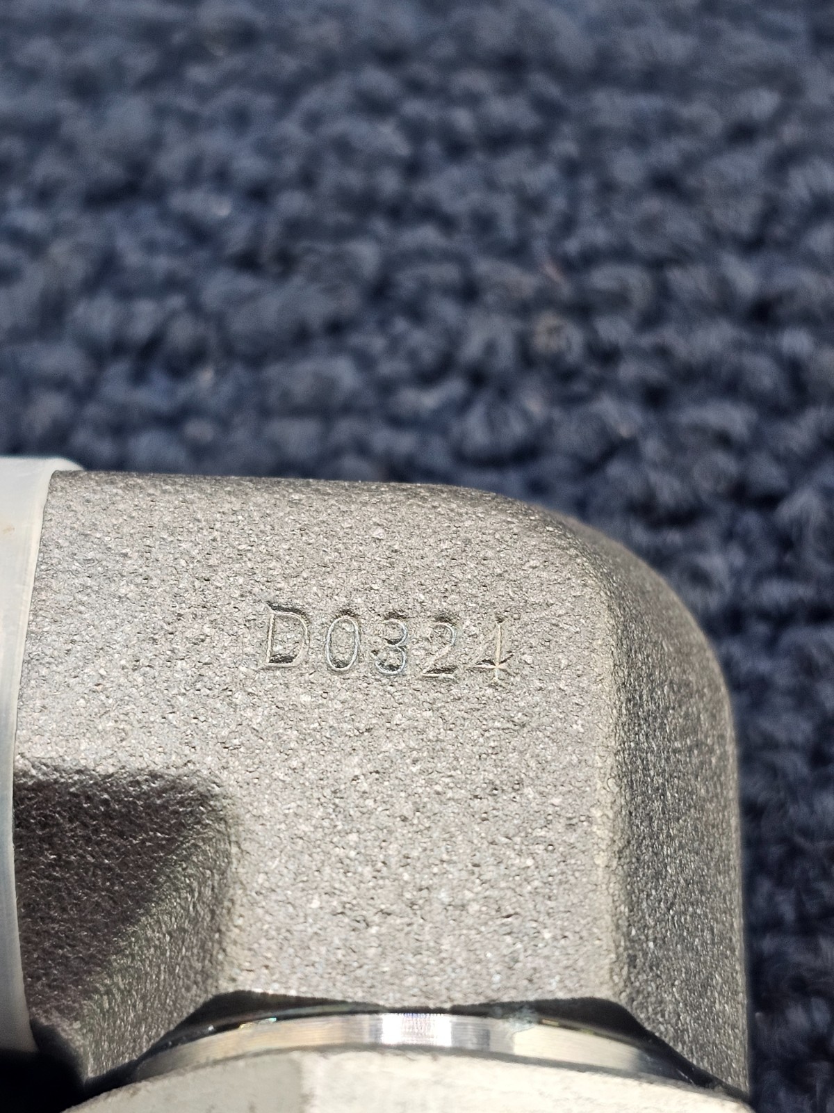 Parker 12 C50L0-S: STRAIGHT ELBOW SEAL-LOK-ORB ADJ 90 DEGREES