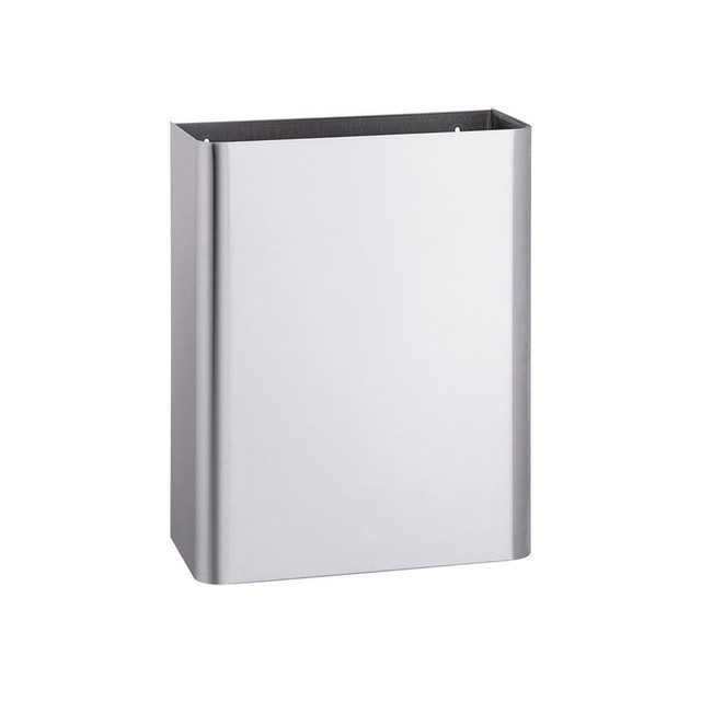 Bradley 3565-000000 Surface Mount 304 S/S Steel Waste Receptacle, 12 Gallon
