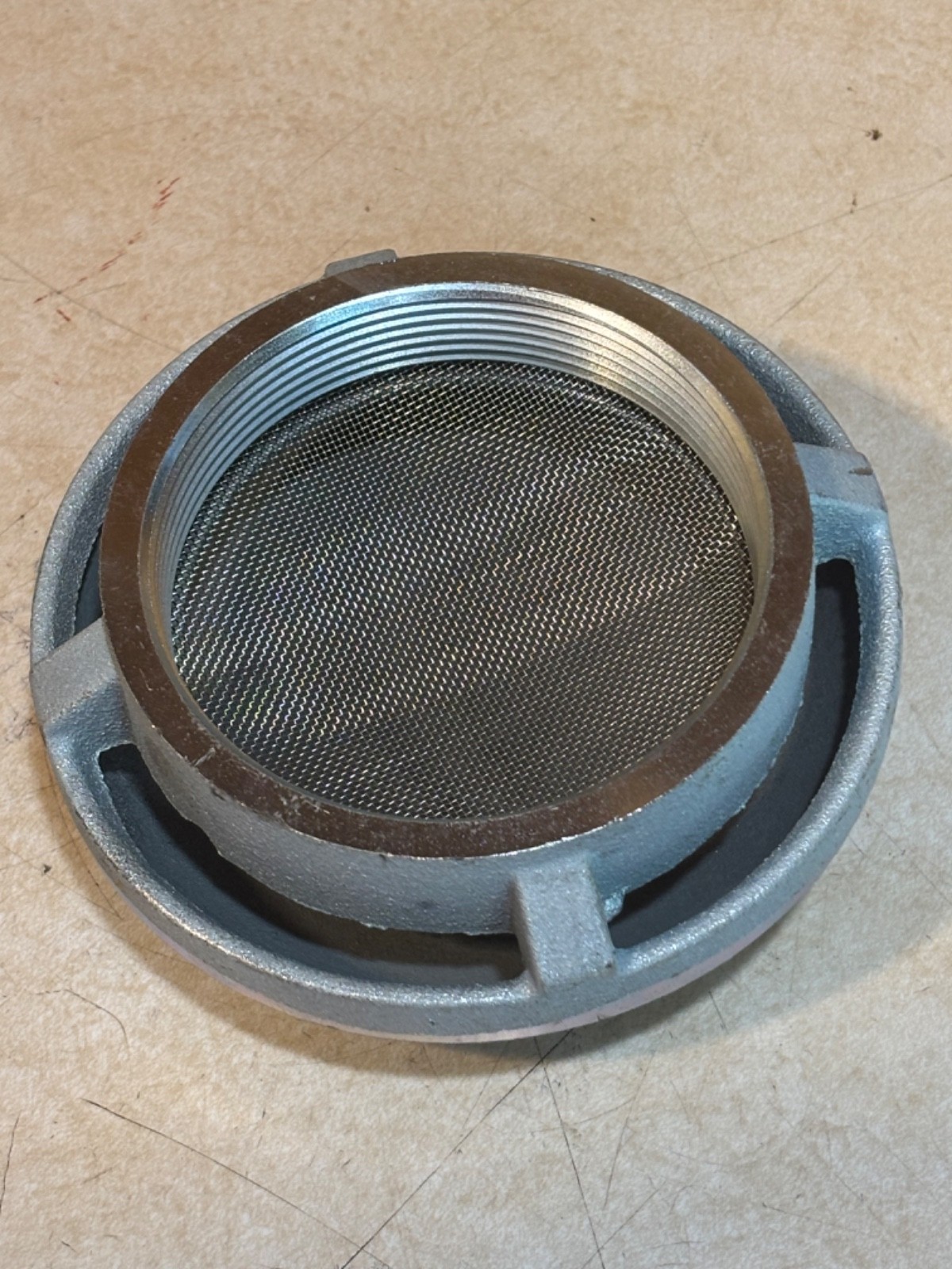 4″ RWB Mushroom Vent Cap with Screen Rust-Resistant Galvanized Plated Iron 14028