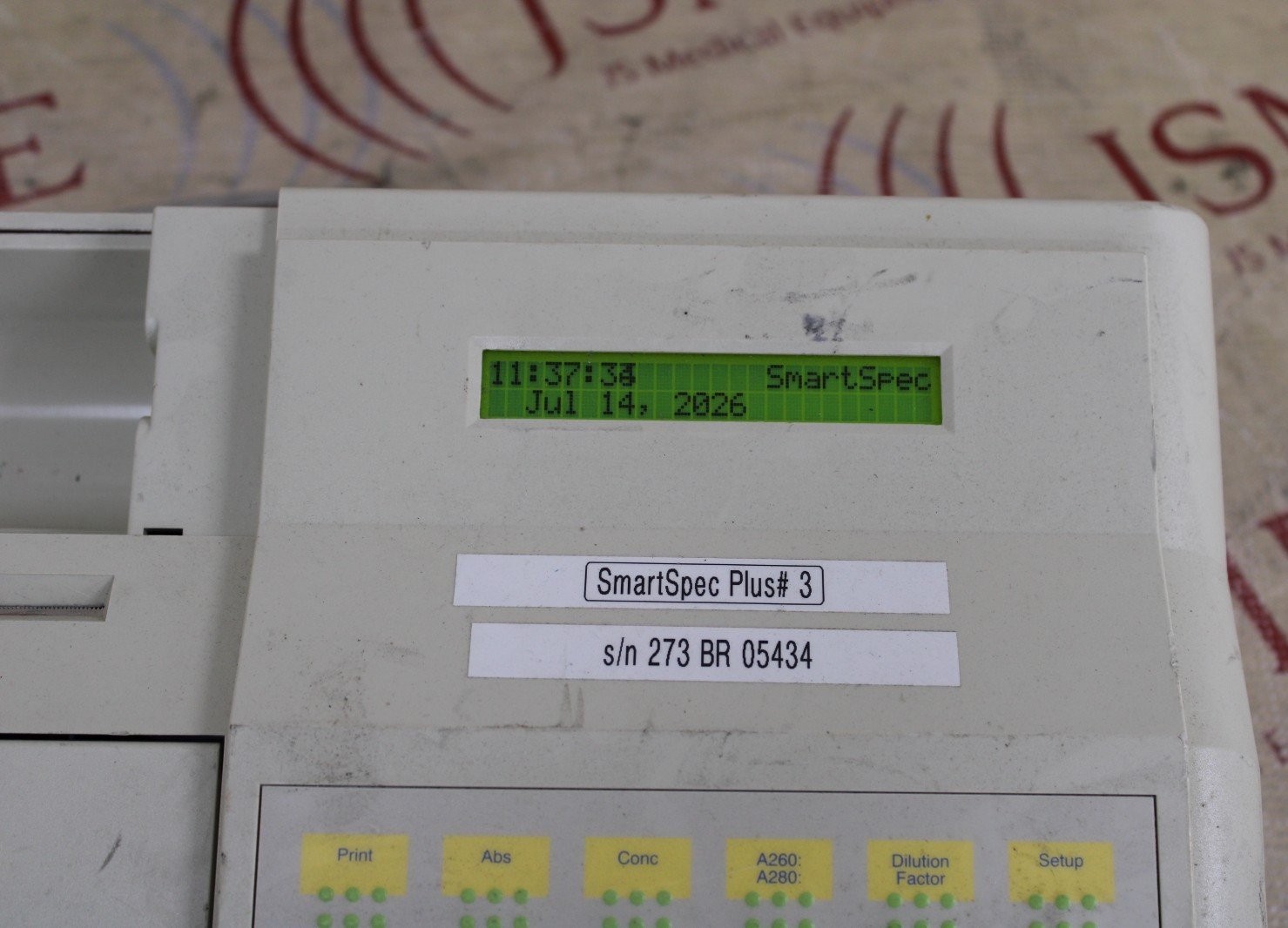 Bio-Rad SmartSpec Plus Spectrophotometer