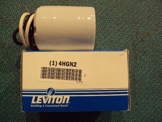 Electrical, Leviton 501- 8756 4HGN2 Porcelain Lamp Holder, 600V 1500W