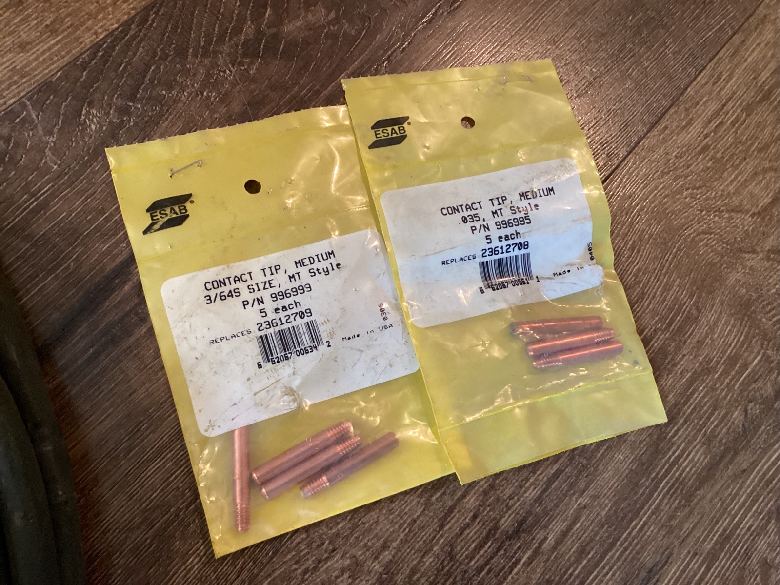 ESAB ST-23 MiG Torch Spool Gun W/ Tips TESTED Free Ship
