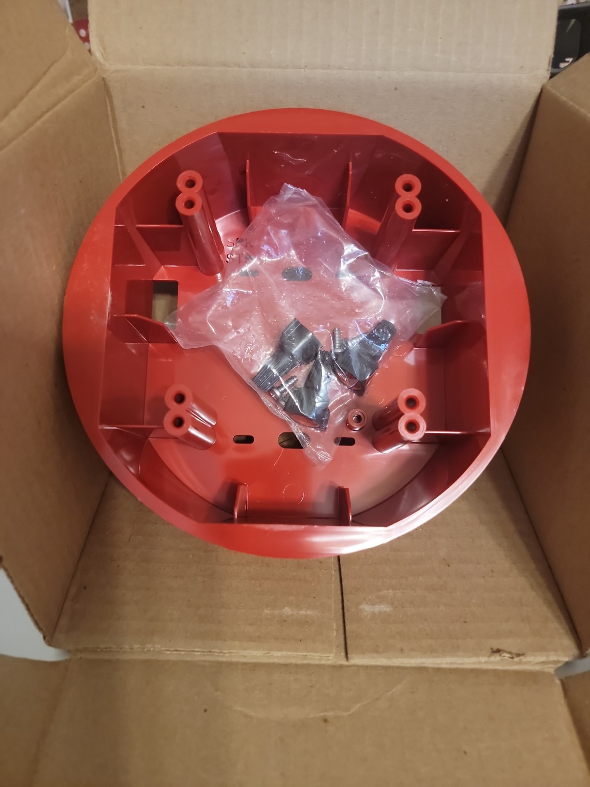 System Sensor SCRKLED Ceiling Strobe RED