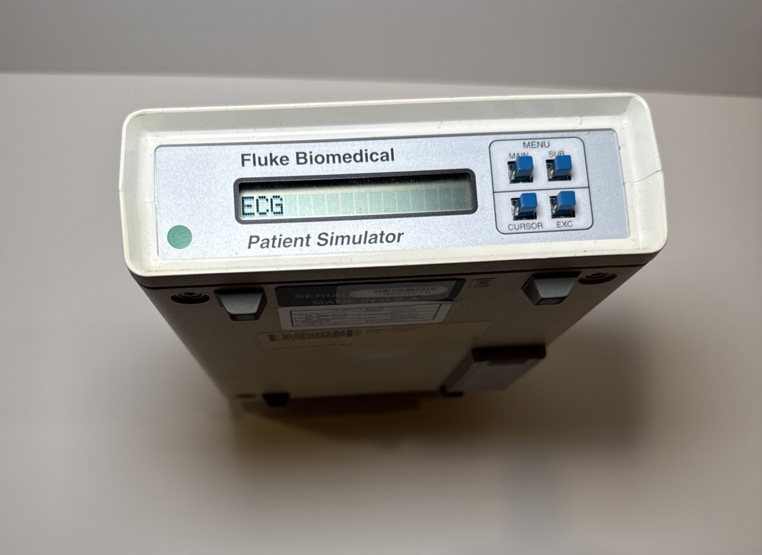 Fluke 217A Patient Simulator with Travel Bad and accessries