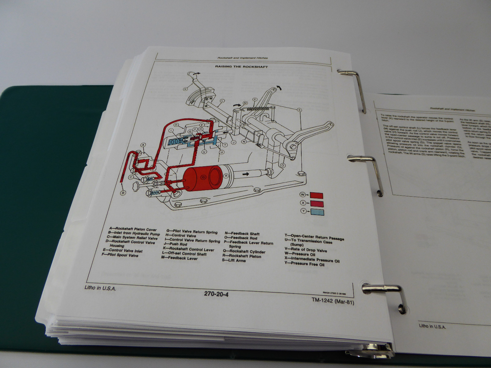 John Deere 650 & 750 Tractor Technical Service Repair Shop Manual Book TM-1242