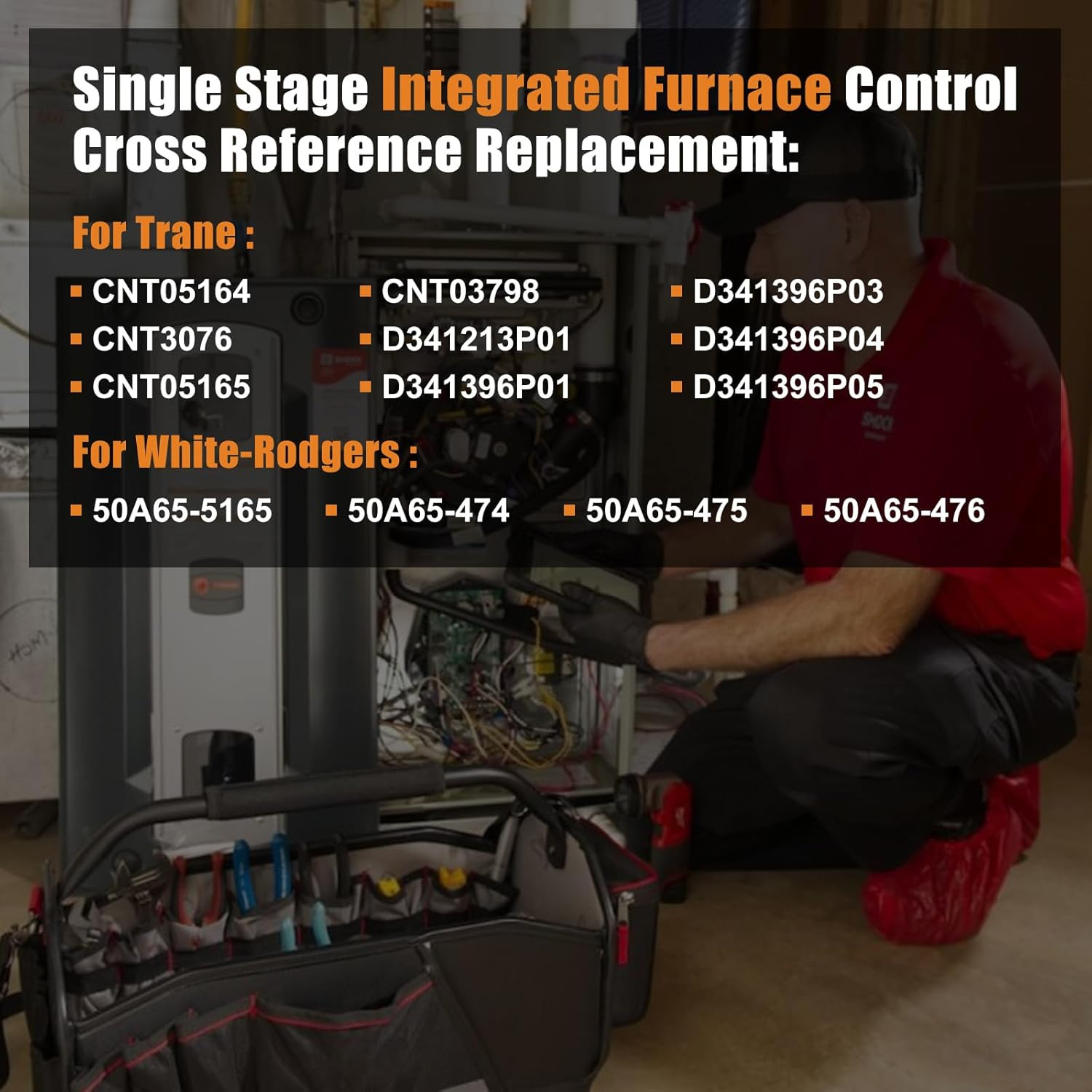 Furnace Control Circuit Board for Trane, White-Rodgers, American Standard