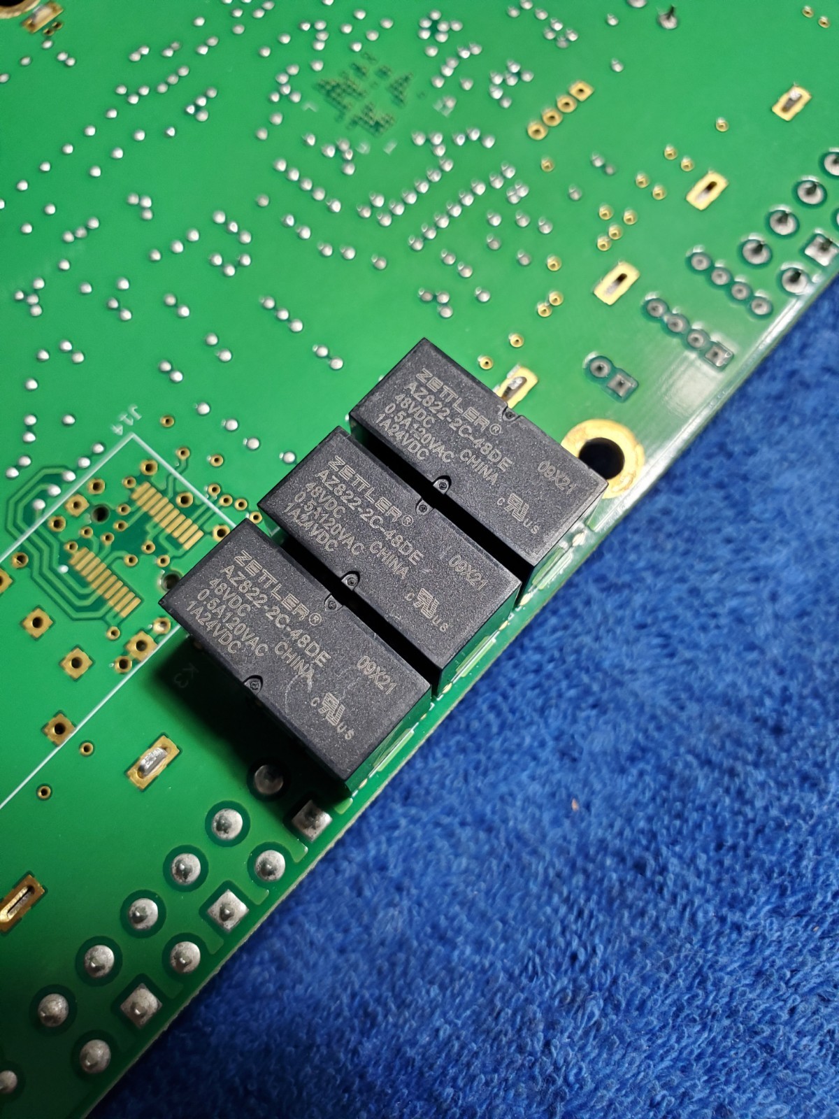 Raycap 3315-ALM-RS485 Alarm Board 750-0405/D1 for OVP Telecom USED