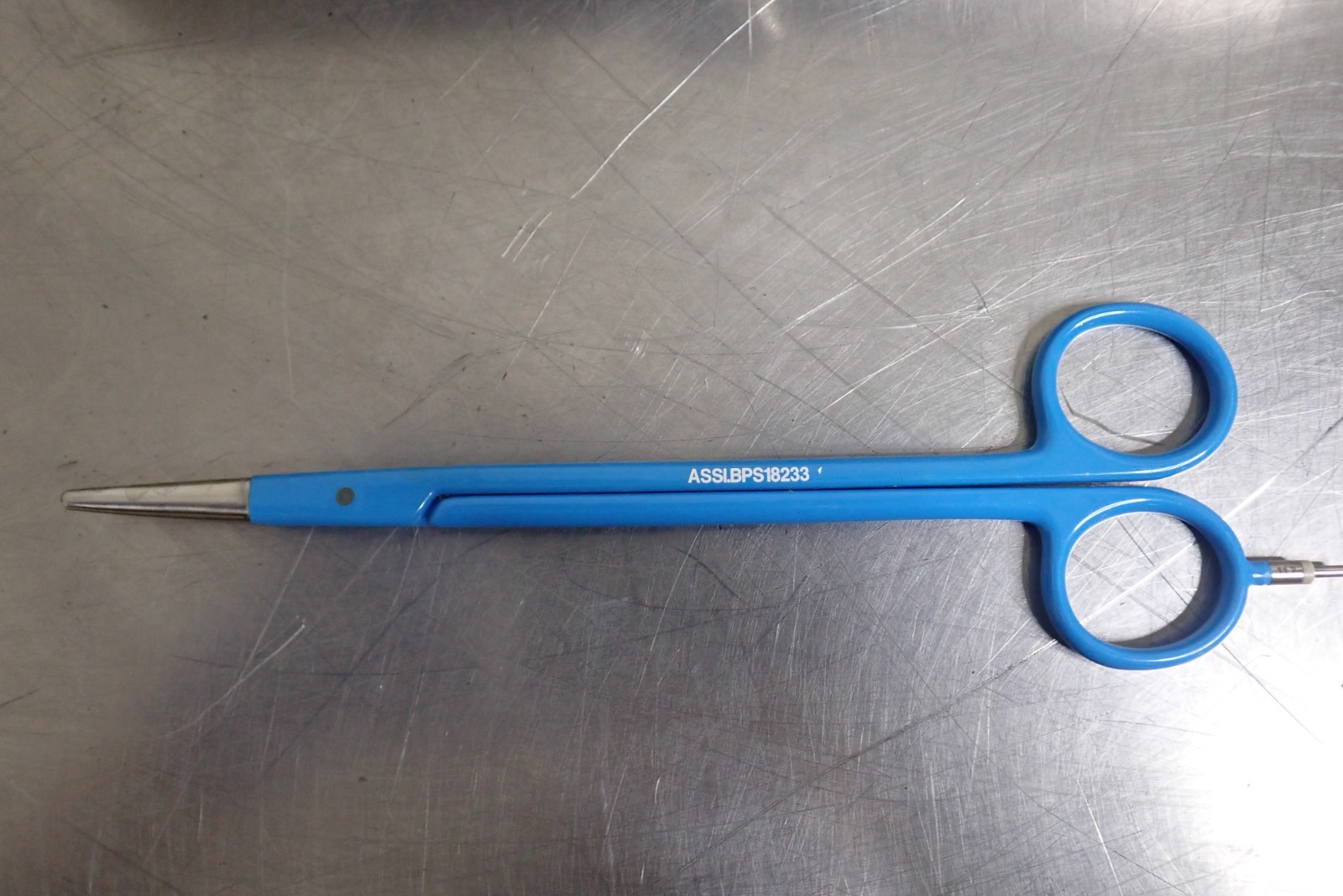 ASSI ASSI.BPS18233 Bipolar Scissors 18 cm Curved w/ Cord & V. Mueller Case
