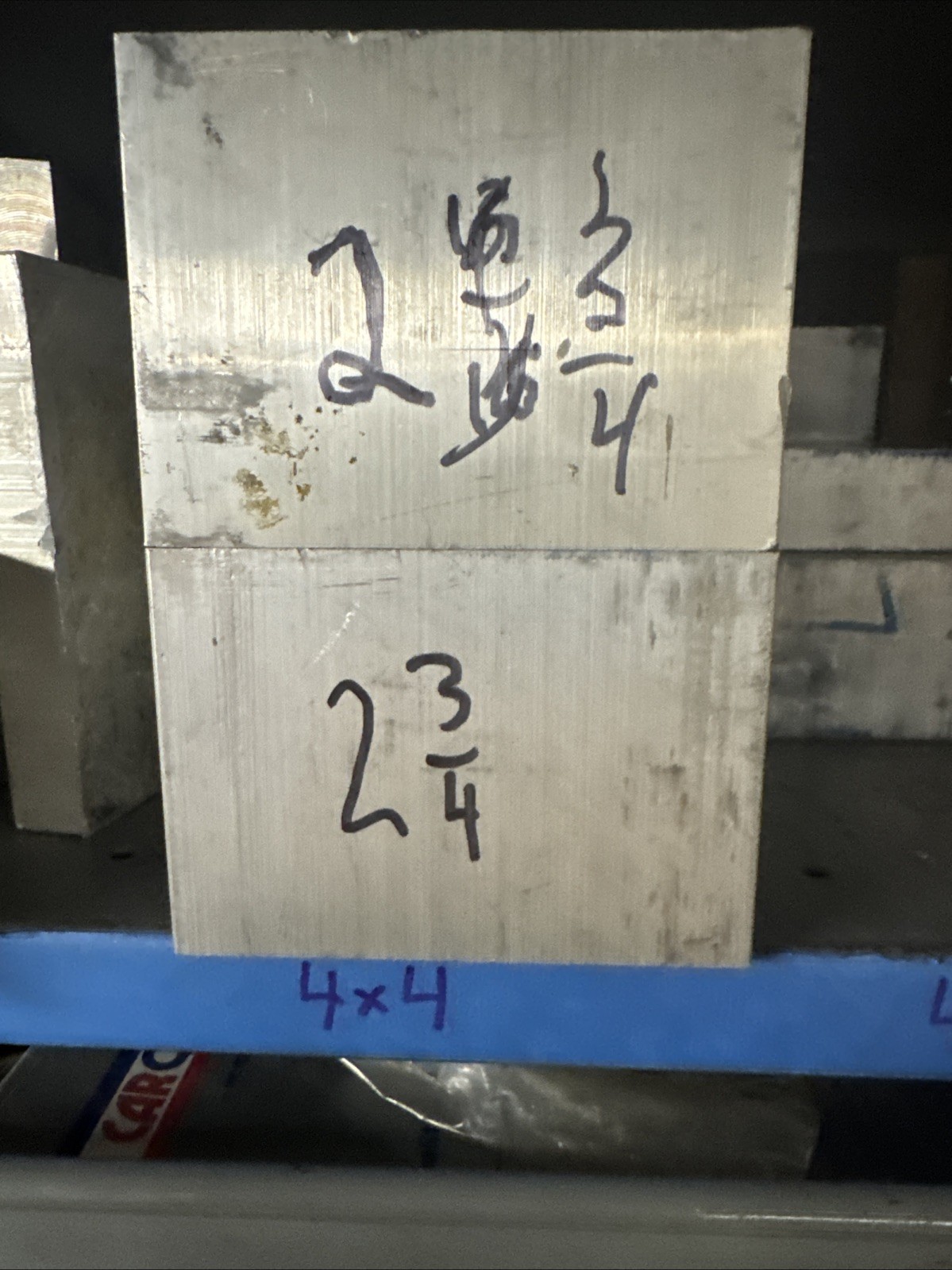Solid Aluminum Block 6061 4”x4”x2.75” Free Shipping