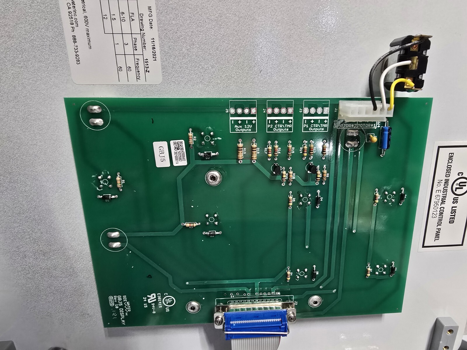 Zoeller 10-3014 Control, Sim/Oil Smart/ 460V/3PH/60Hz