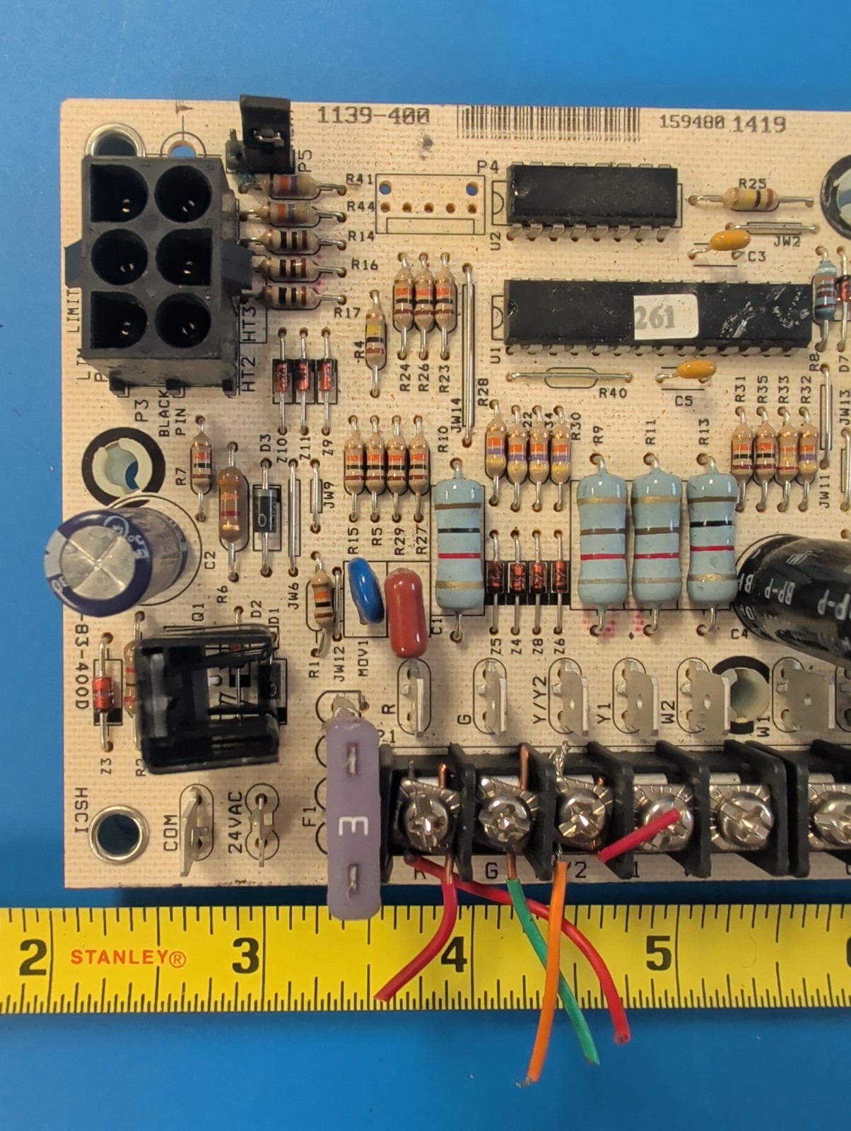 York Coleman 1139-400 Furnace Control Board 1139-83-400D Works Tested