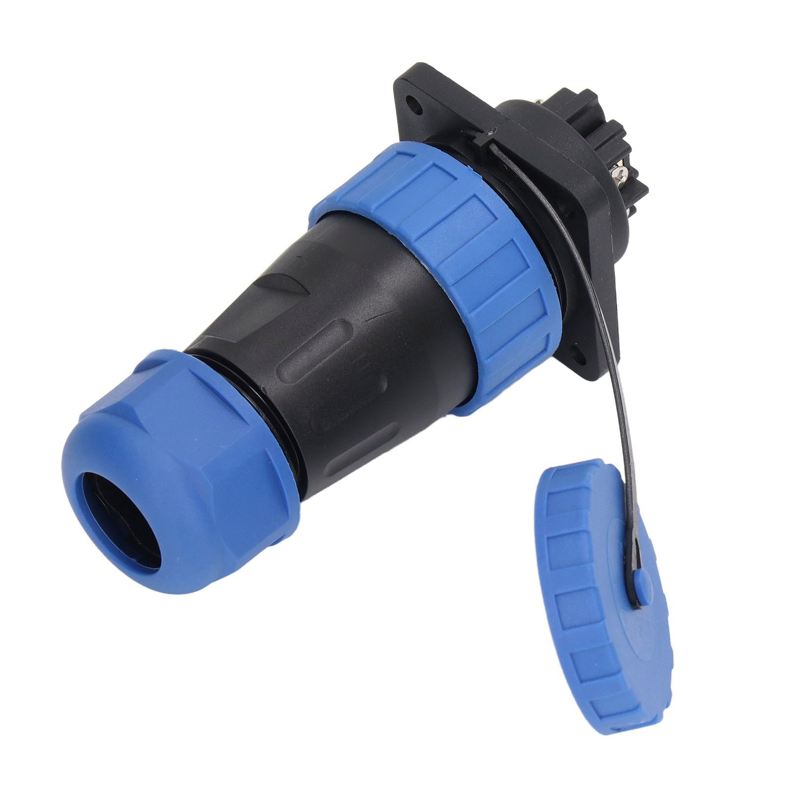 Waterproof Plug Socket Connector 380V 45A IP68 Waterproof Weld Free Aviation