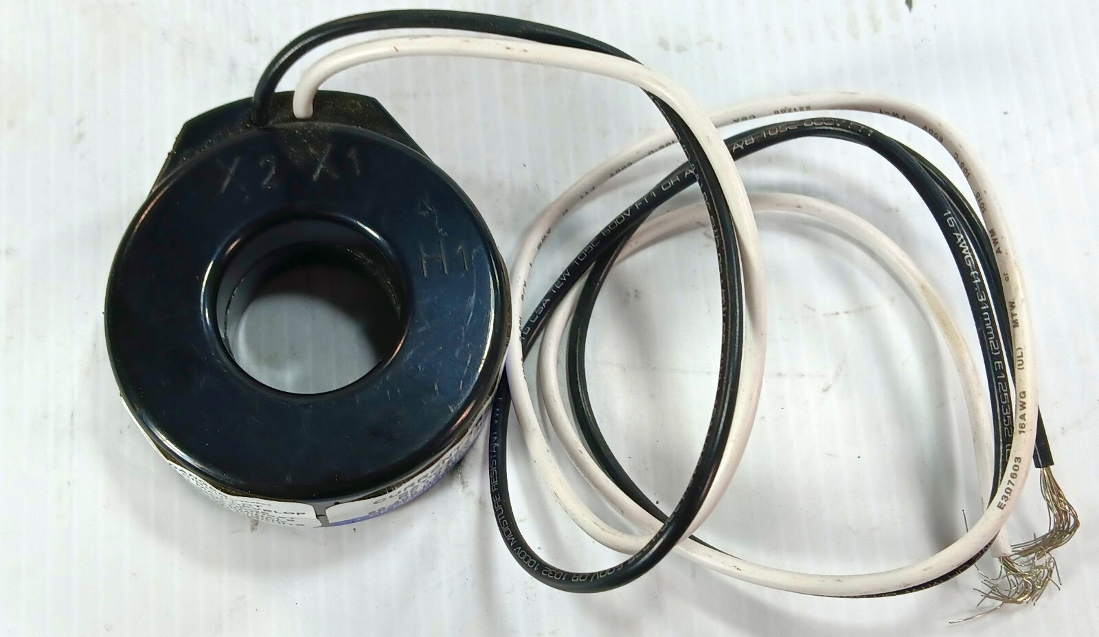 1 USED CR MAGNETICS CR2RL-500 50:5 RATIO CURRENT TRANSFORMER ***MAKE OFFER***