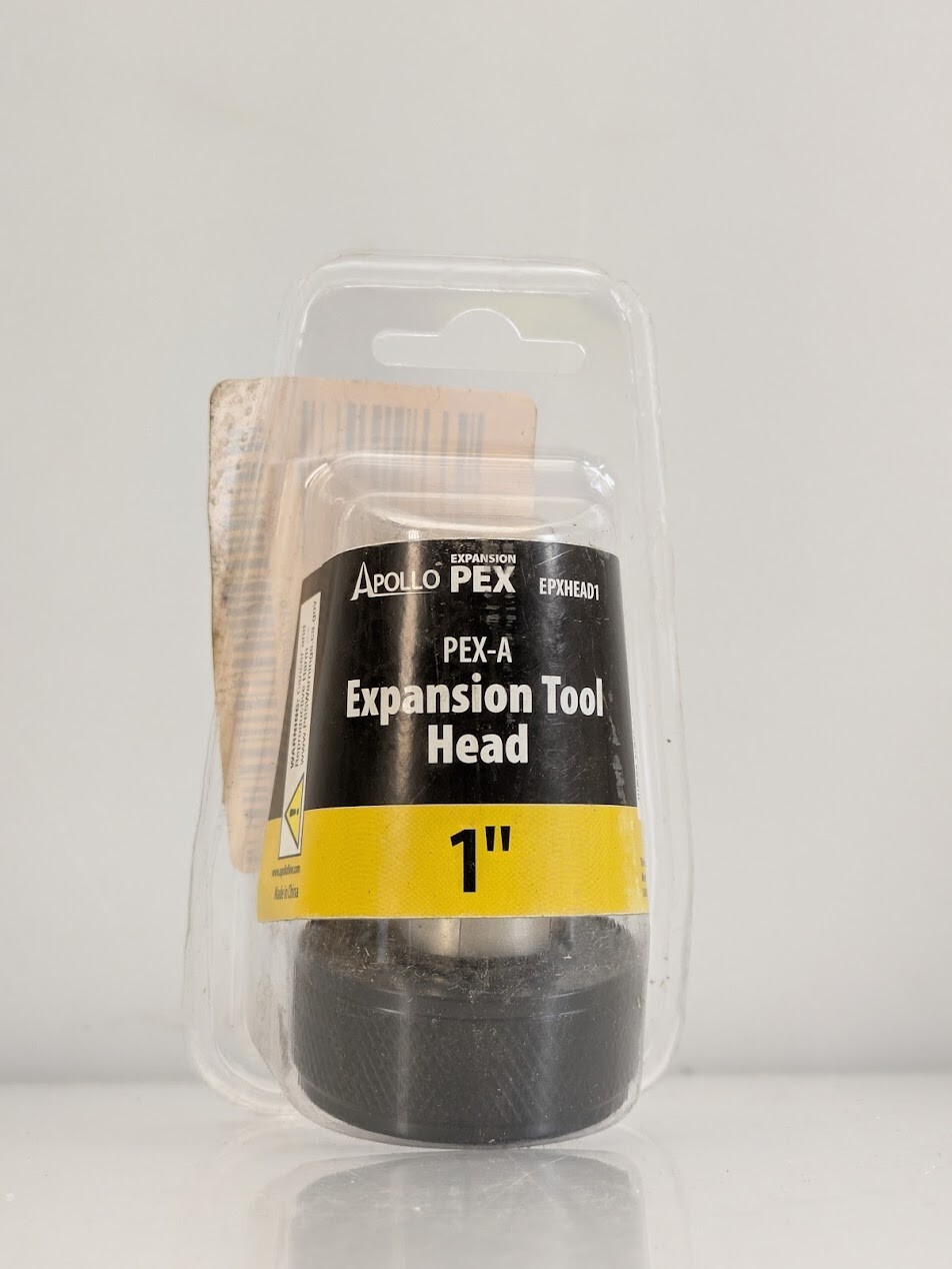 Apollo 1 in. PEX-a Expander Head Pipe For ASTM F1960 Expansion-Style Fittings