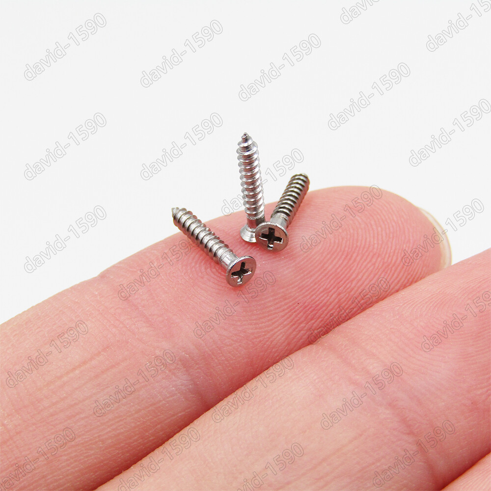 304SS Phillips Countersunk Flat Head Small Self Tapping Screws M1 M1.2 M1.4 M1.7