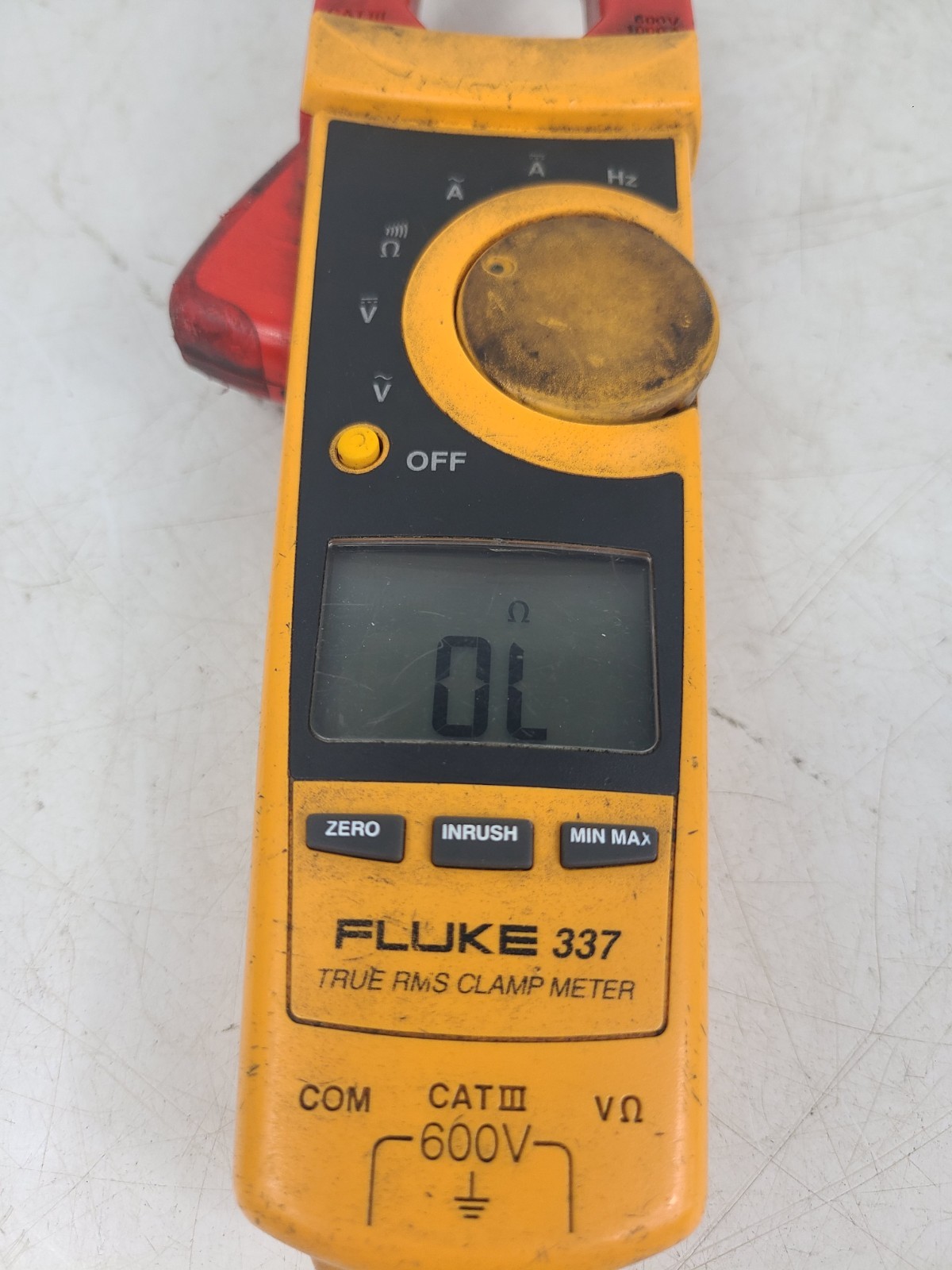 Fluke 337 True RMS Clamp Meter Multimeter (TESTED)