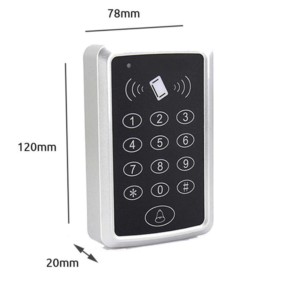 BSTUOKEY Door Access Control Keypad, Stand-Alone Password RFID Reader+5PCS…