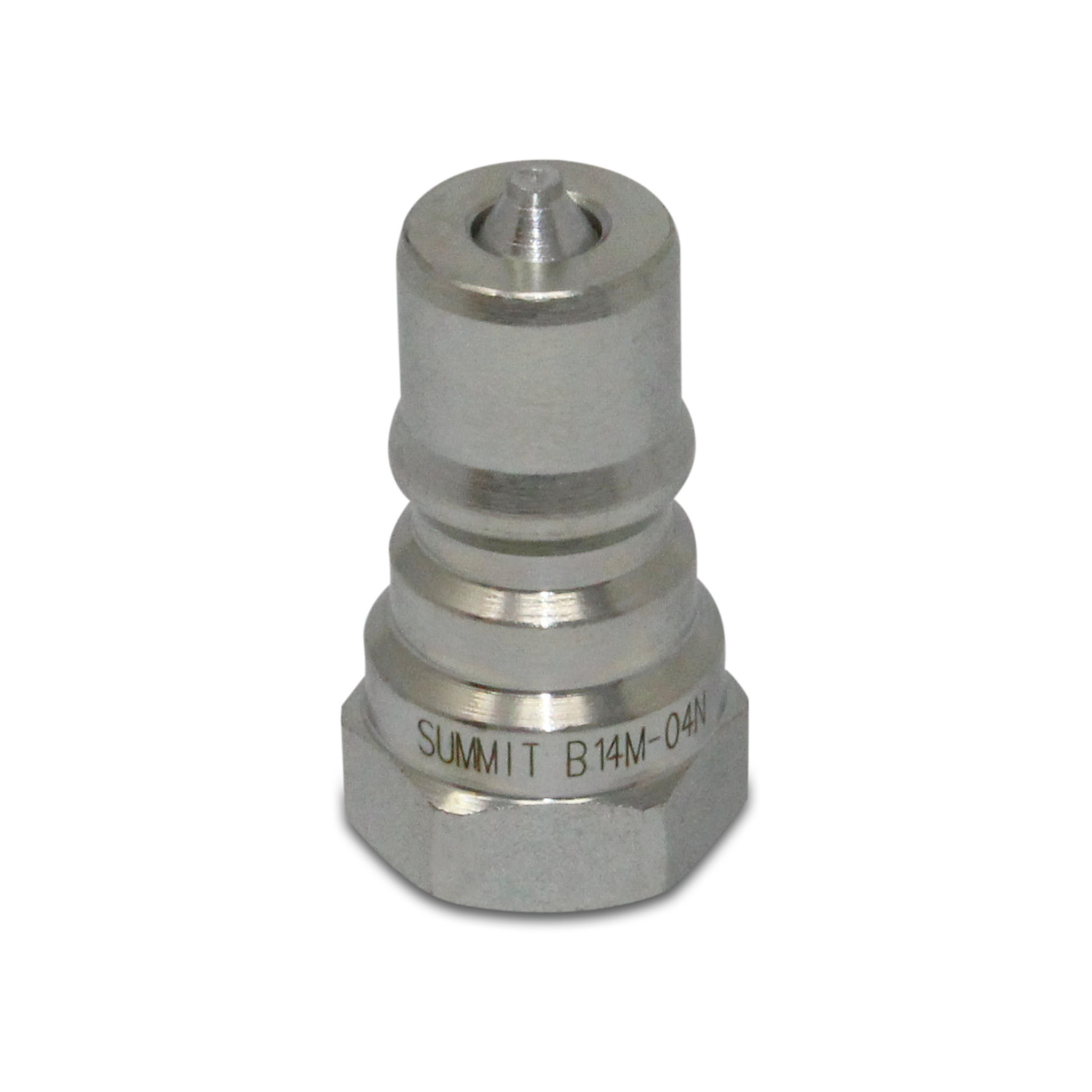 1/4″ NPT Thread Hydraulic Coupler Set ISO 7241-B Poppet Coupling Skid Steer B14M