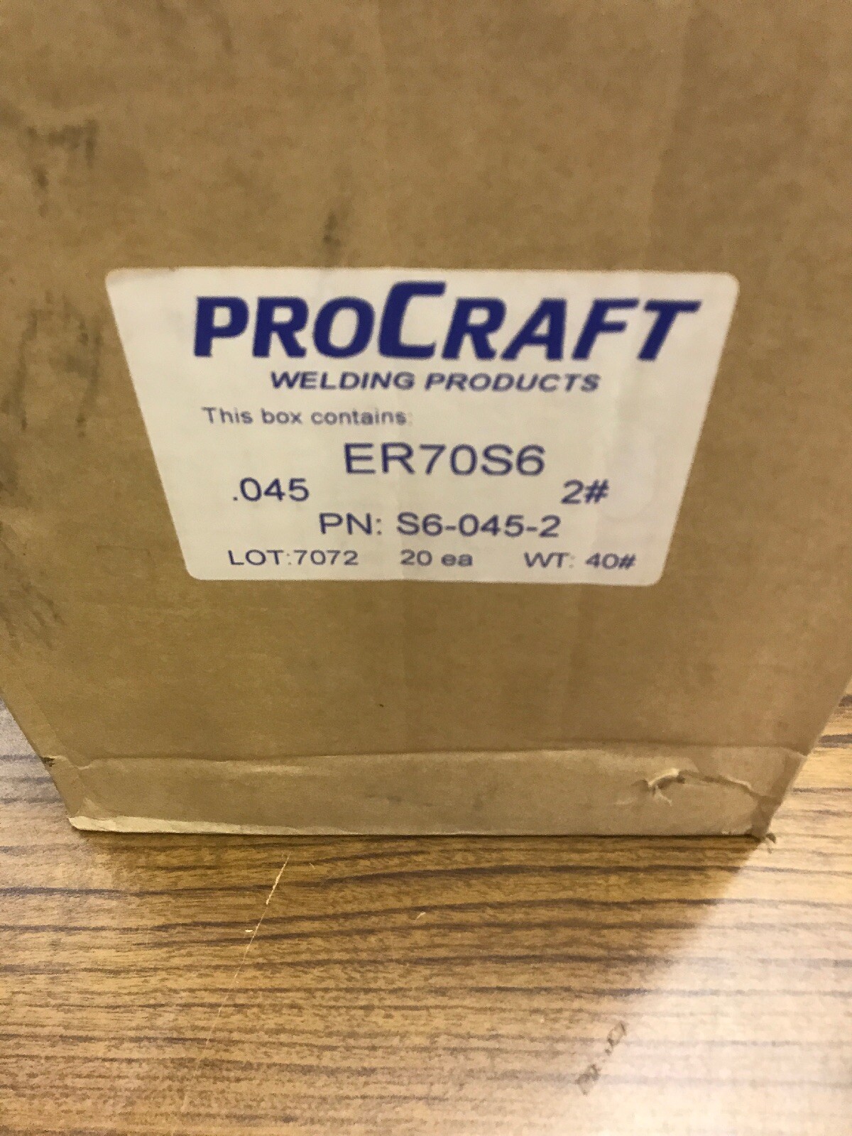 20 ProCraft .045″ ER-70S-6 Mig Welding Wire 2# Rolls (40# Total)