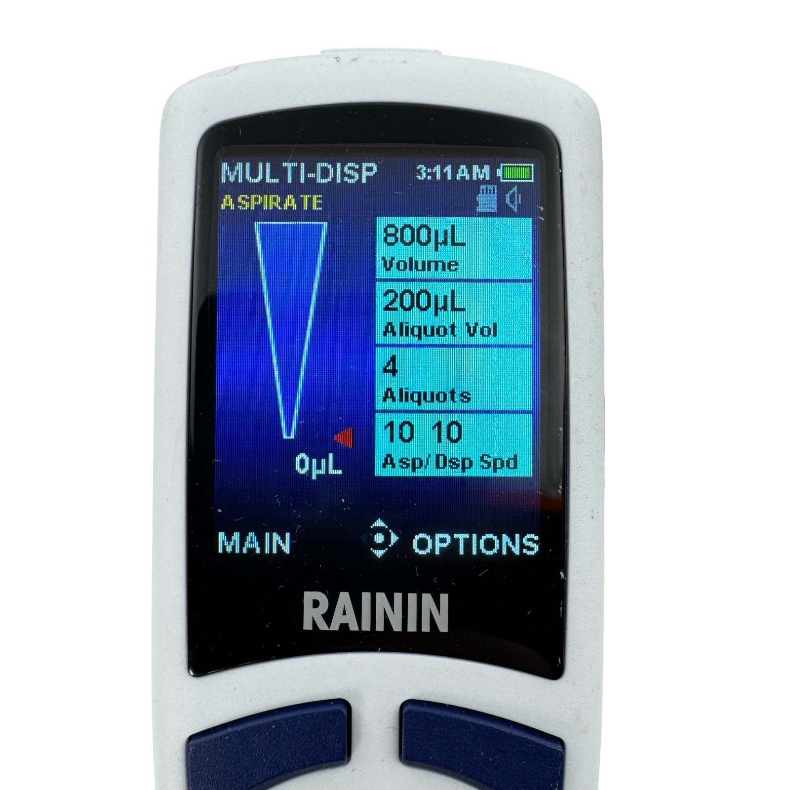 Rainin E4 XLS 8-Channel 100-1200µL LTS Electronic Pipette Calibrated 07/2024