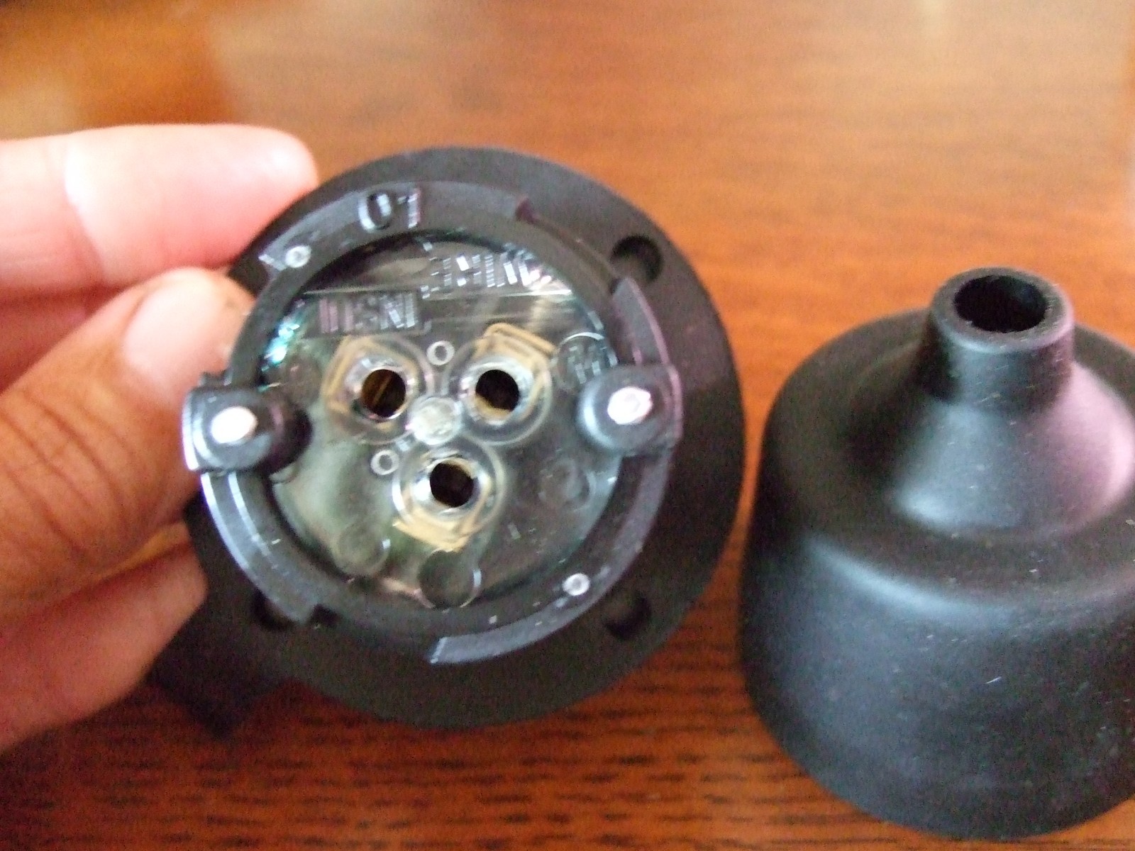 Journeyman-Pro HJP-5278 2 Pole Flanged, NEMA 5-15 Inlet Receptacle, 15A 125 UL