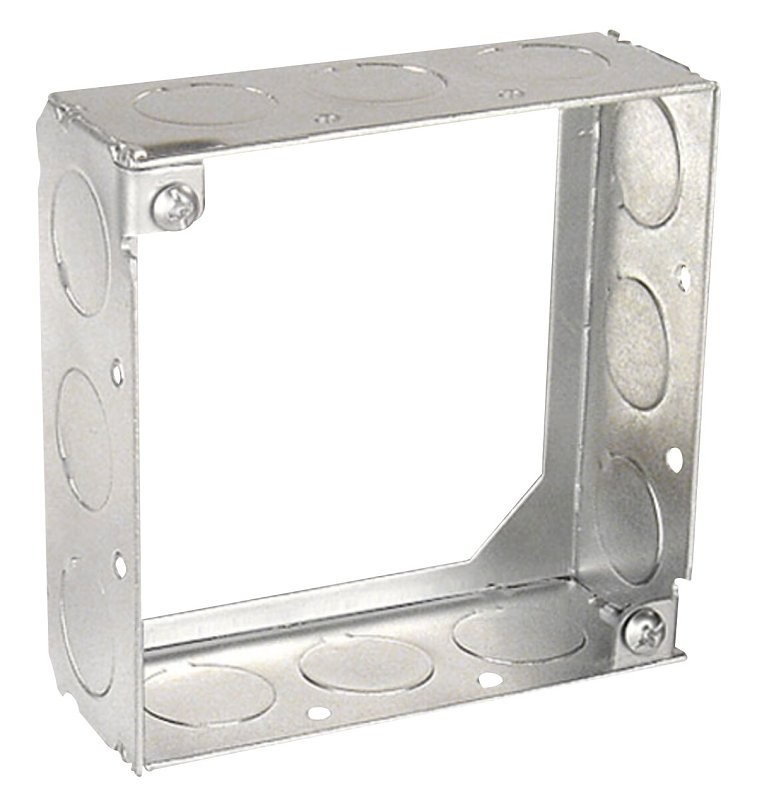 Southwire 53151-1/2 Square Extension Ring 1.5″ Galvanized Steel 12 Knockouts