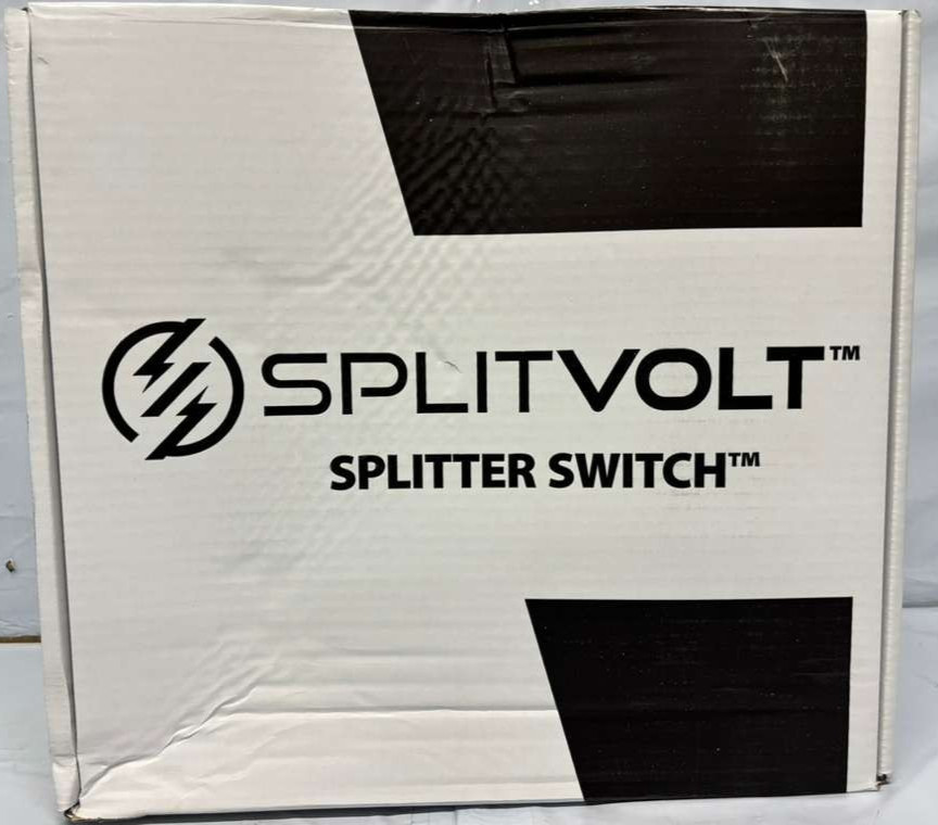 Splitvolt NEMA 10-30, 240V, 24 Amp Splitter Switch ( See Details)