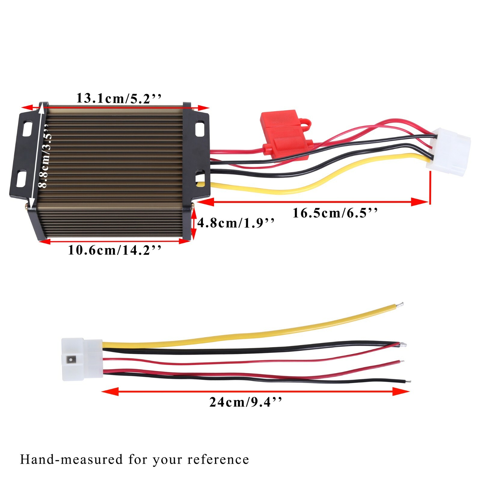 DC Golf Cart RV Voltage Reducer 36V 48V Step Down Reduce to 12V 240 Watt 20 Amp