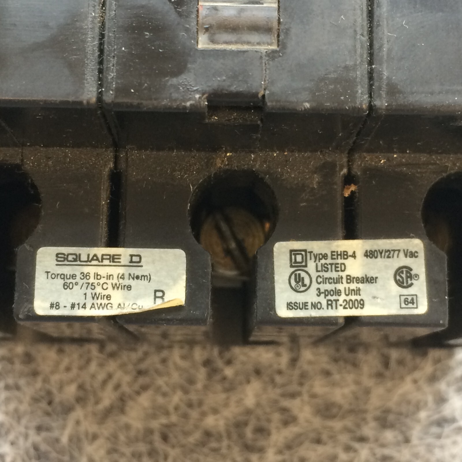 NOS Square D EHB34030 3 Pole Circuit Breaker 30 Amp *Ships Same Day*