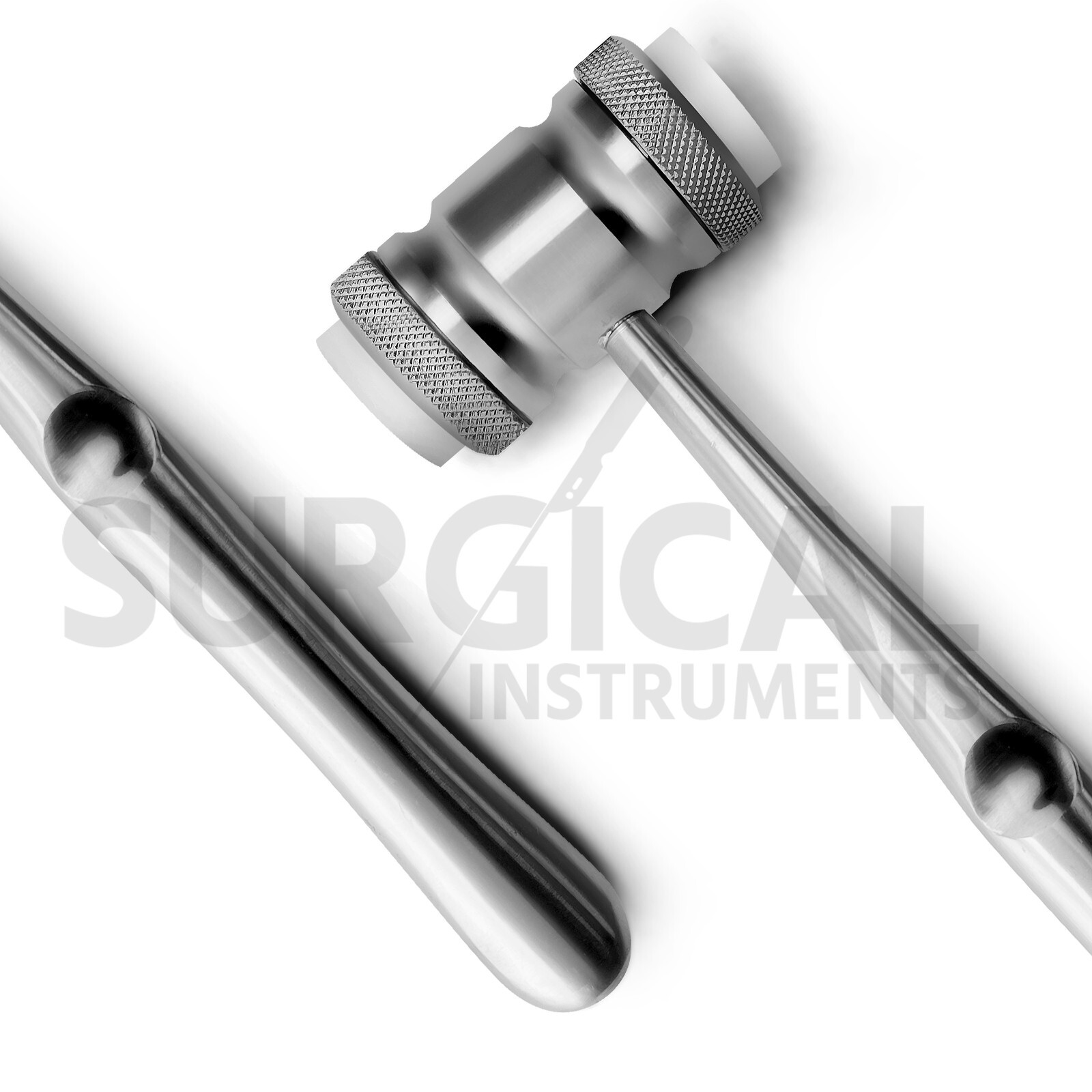 MEAD Mallet 7.5″ Head 8oz With 2 Replaceable Nylon Caps Orthopedic German Grade