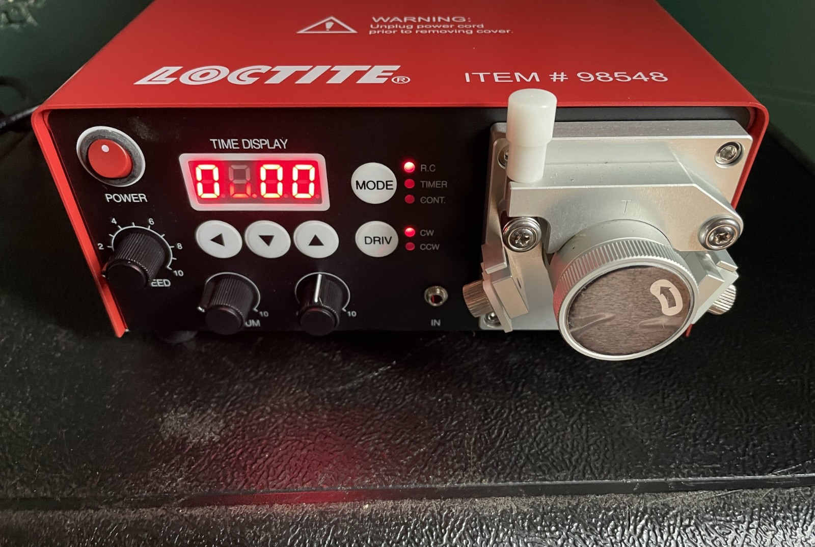 Loctite 98548 Benchtop Peristaltic Dispenser – MACHINE AND AC POWER CABLE ONLY!