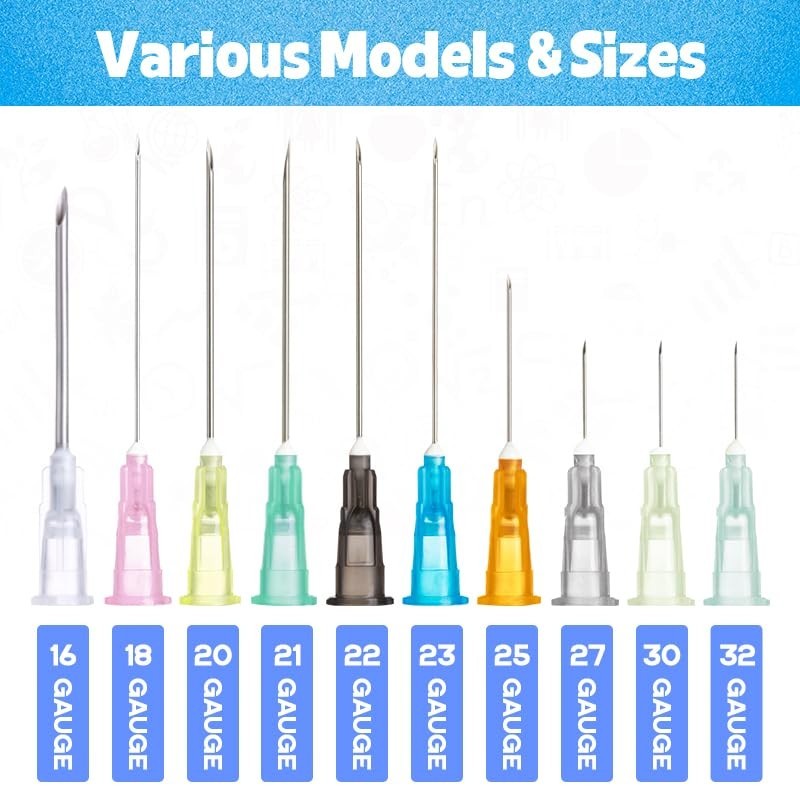 Precision 32G 1/2 Inch Luer Lock Dispensing Needles – Disposable & Safe