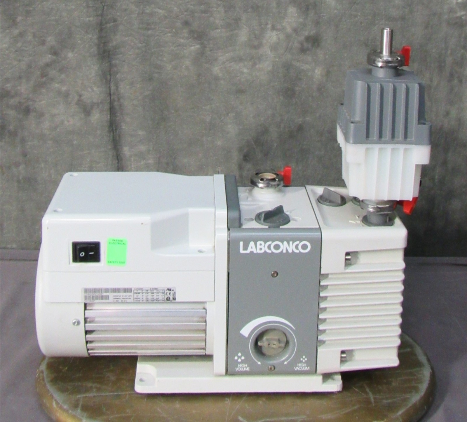 LabConco 117 Rotary Vane Vacuum Pump & Mist Filter; WARRANTY