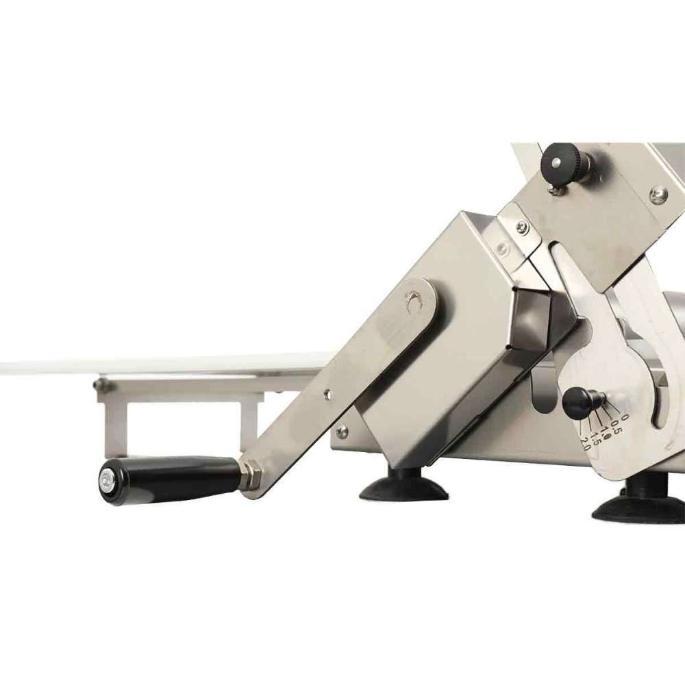 1x Manual Pastry Dough Sheeter Dough Roller 1-25mm Croissant Dough Press Machine