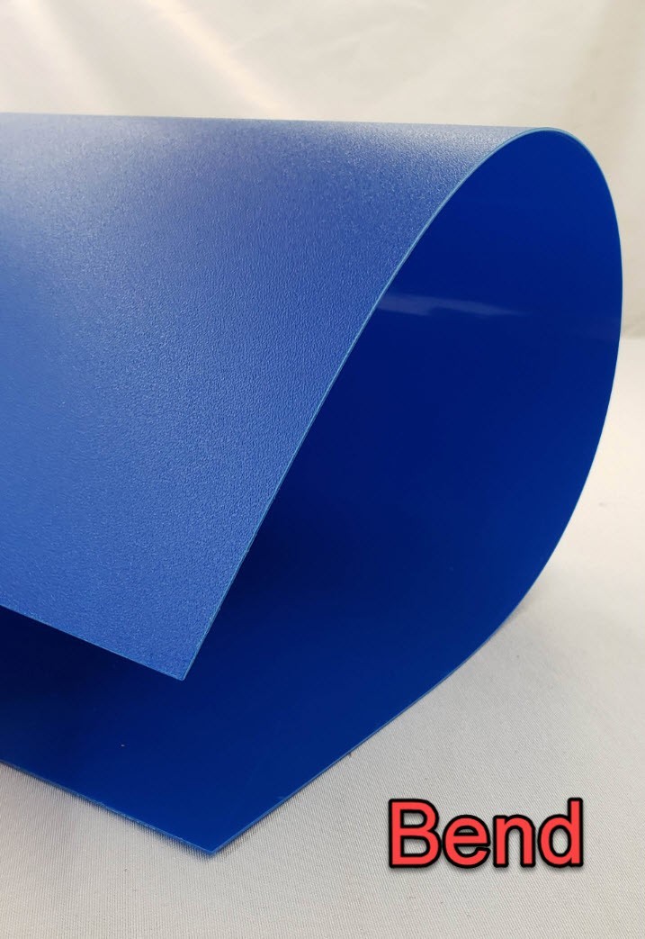 Blue ABS Plastic Sheet 0.0394″ (1mm) x 8-1/2″ x 10-1/2″, Qty 4