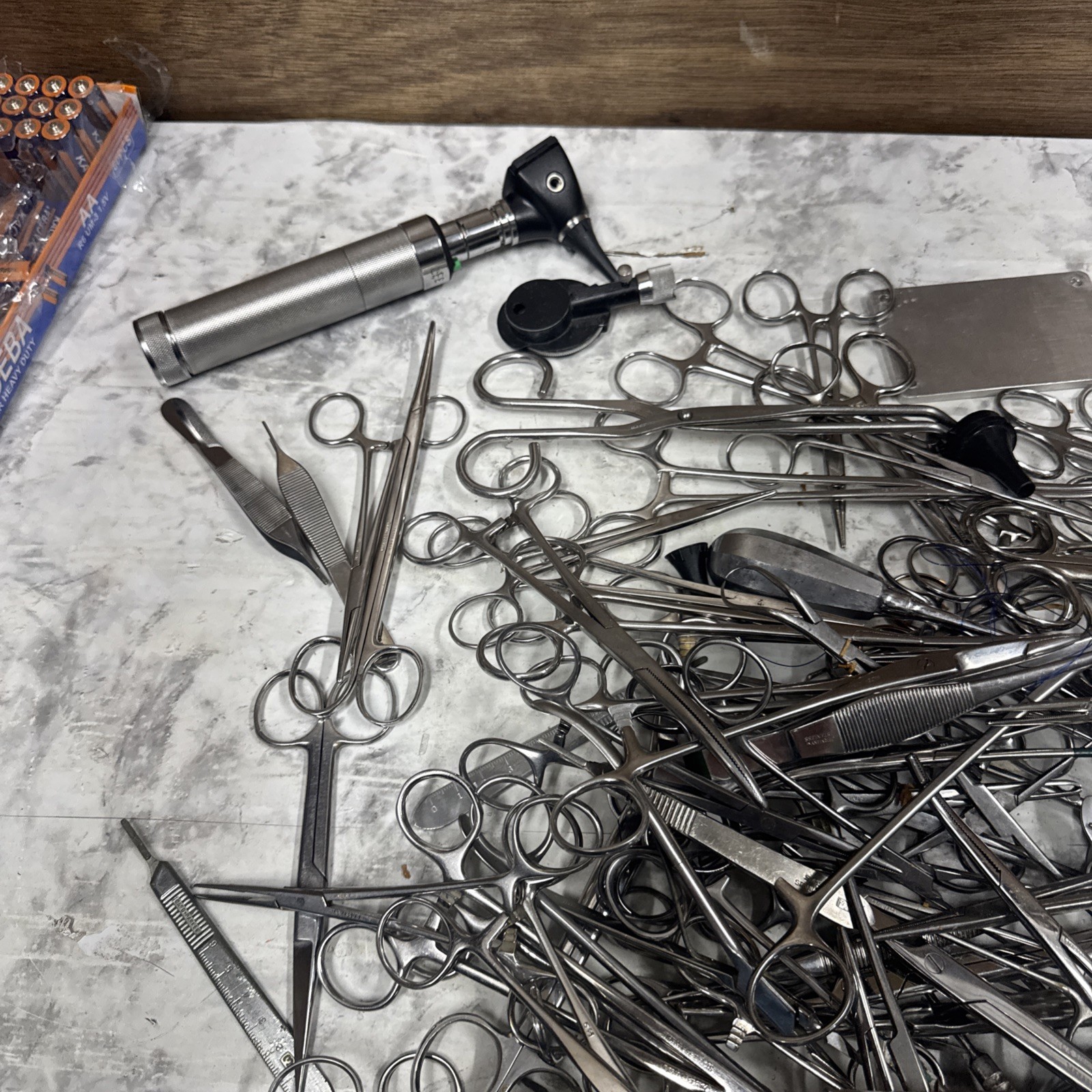 Lot of 90 Various Brand & Size OR Medical Surgical Instruments Stainless Steel