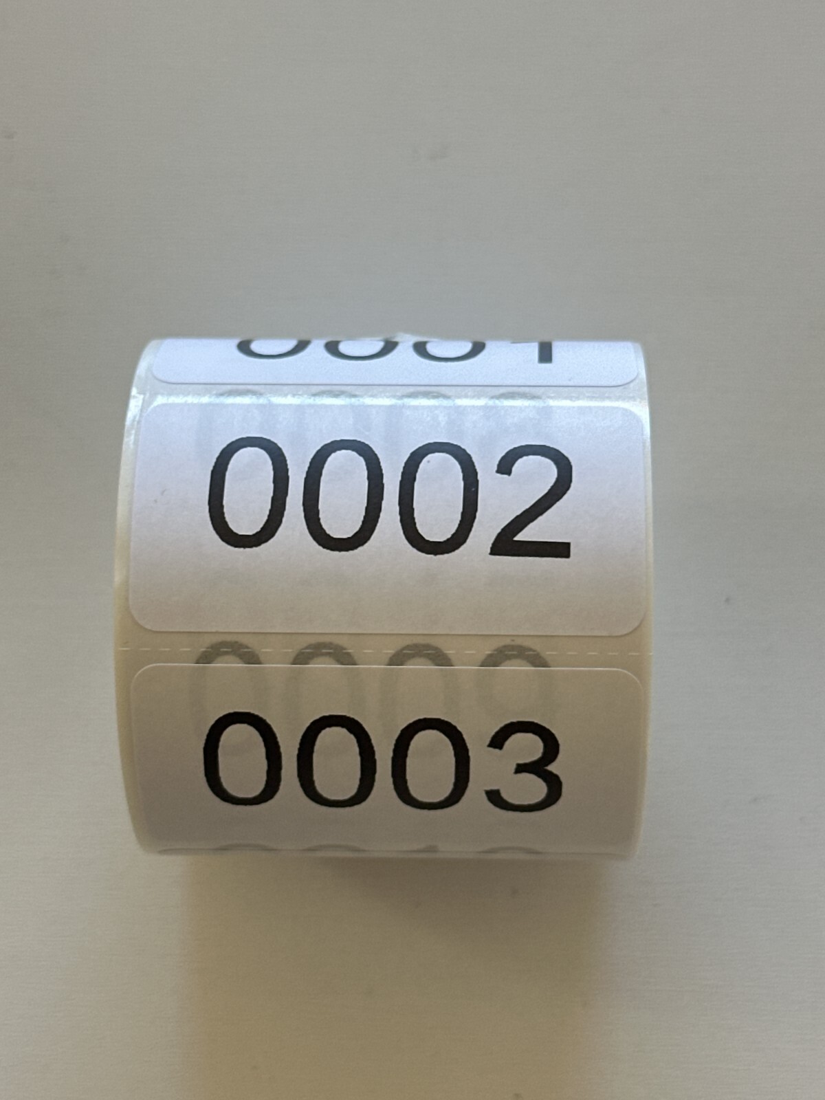 500 Labels Consecutive Number Inventory Stickers Labels 2″ x 1″ Customize